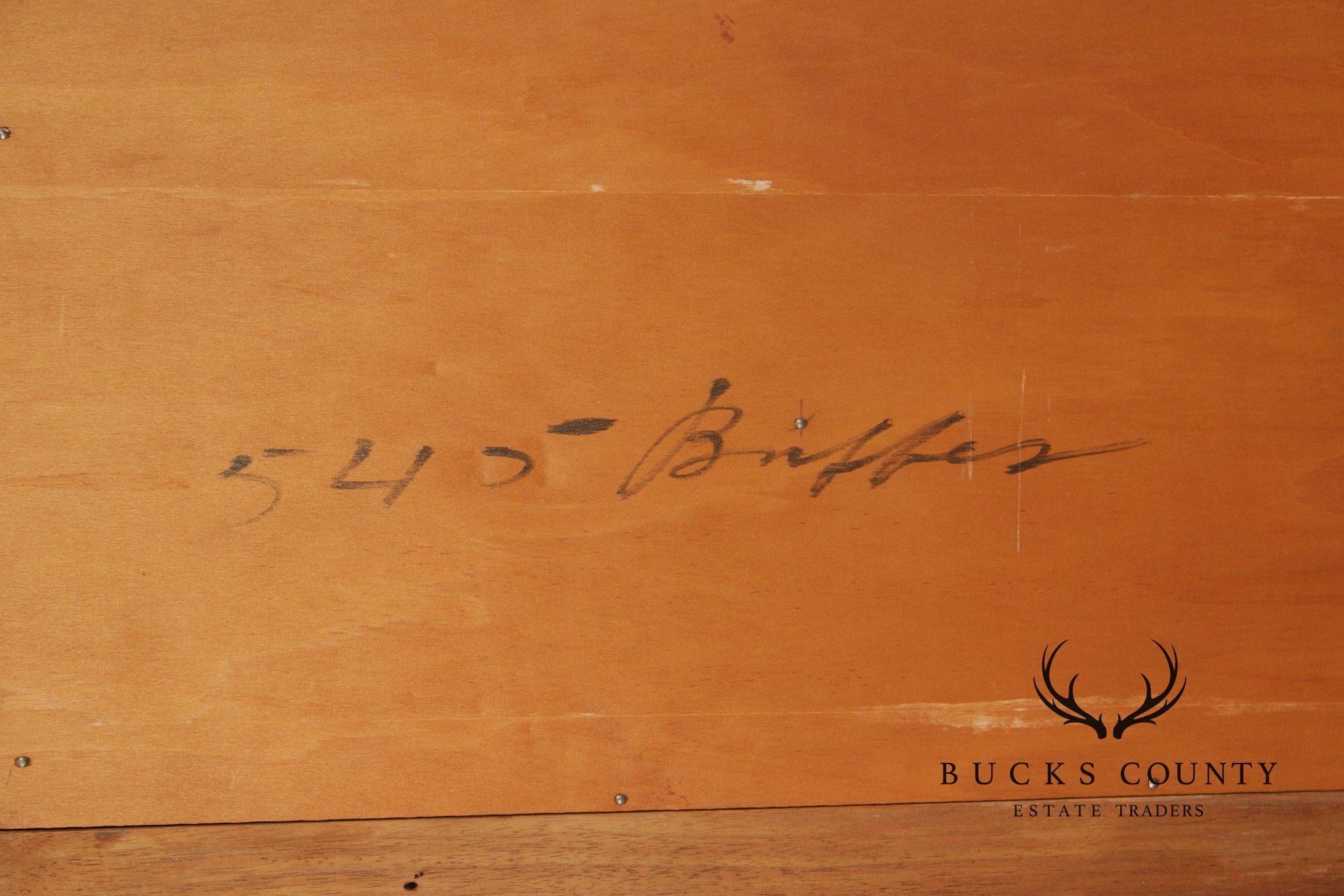 Vintage French Provincial Walnut Sideboard Buffet