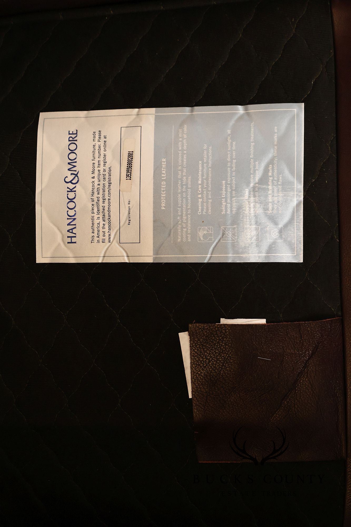 Hancock & Moore Leather Recliner