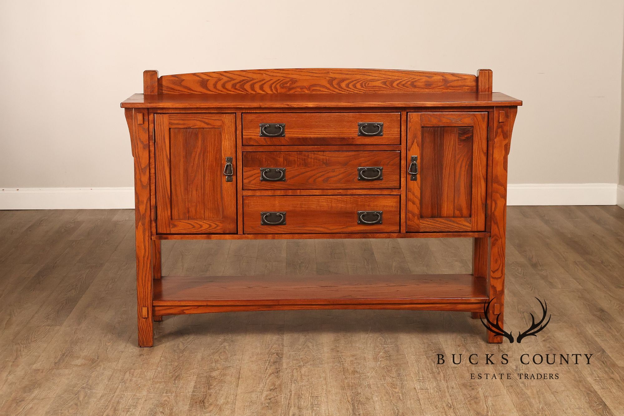 Nichols & Stone Mission Style Oak Sideboard