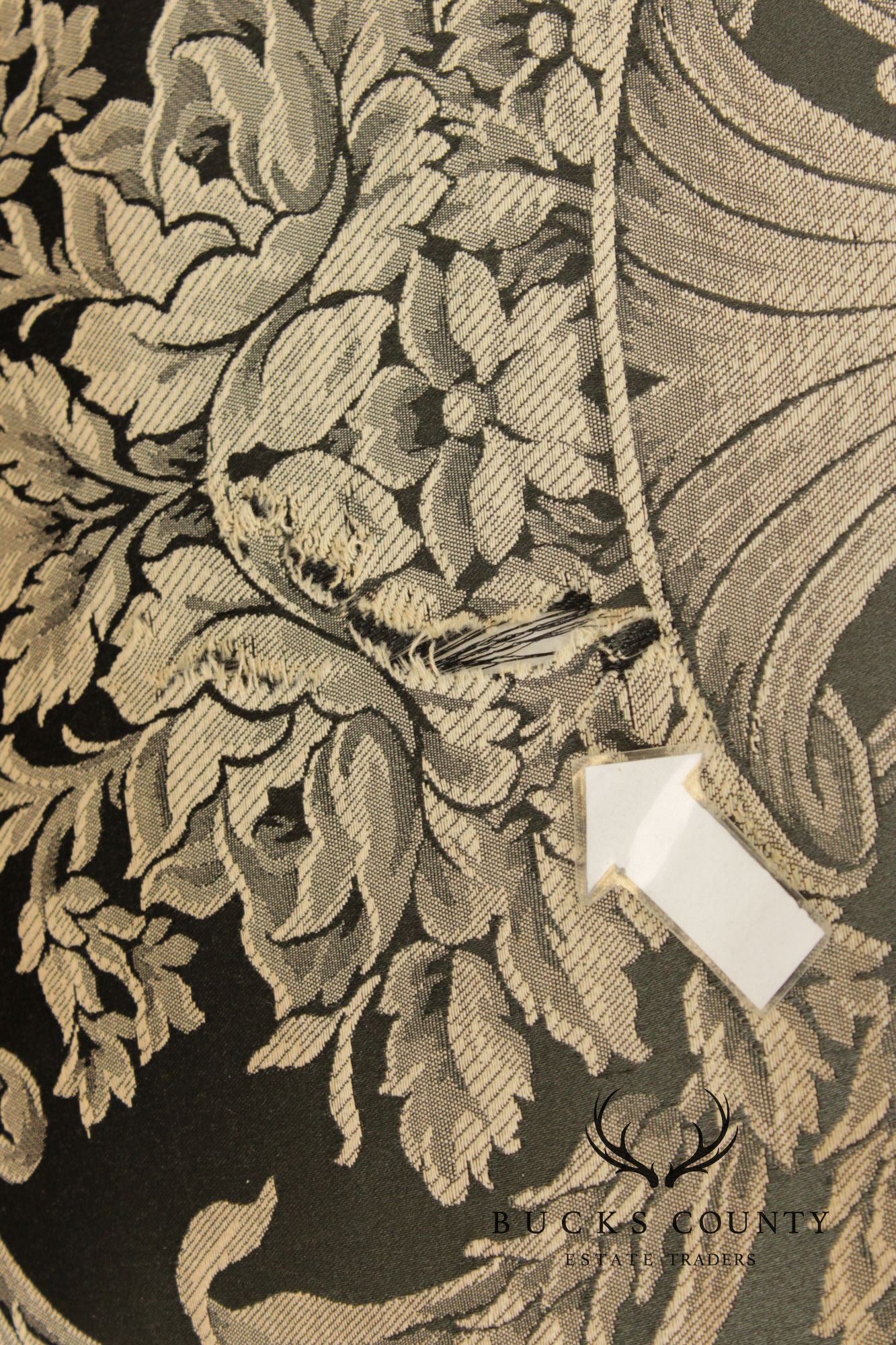 Regency Style Pair Of Painted Fauteuil Armchairs