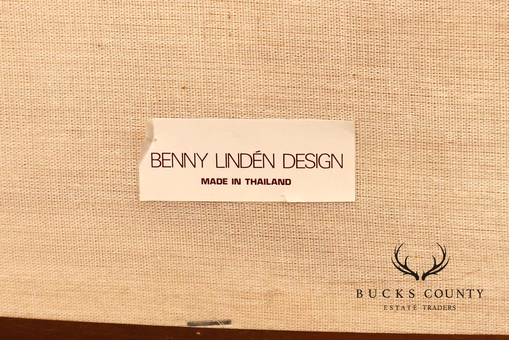 Benny Lindén Design Set Of 8 Teak Dining Chairs