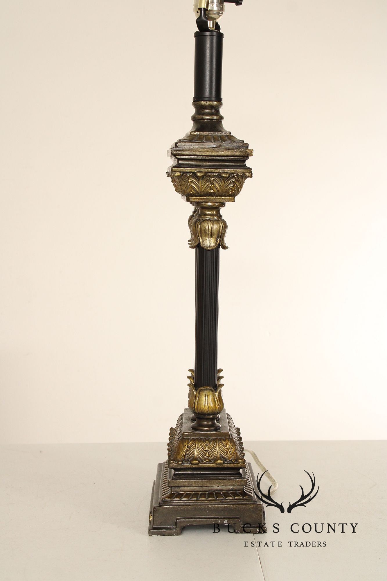 Neoclassical Style Columnar Table Lamp