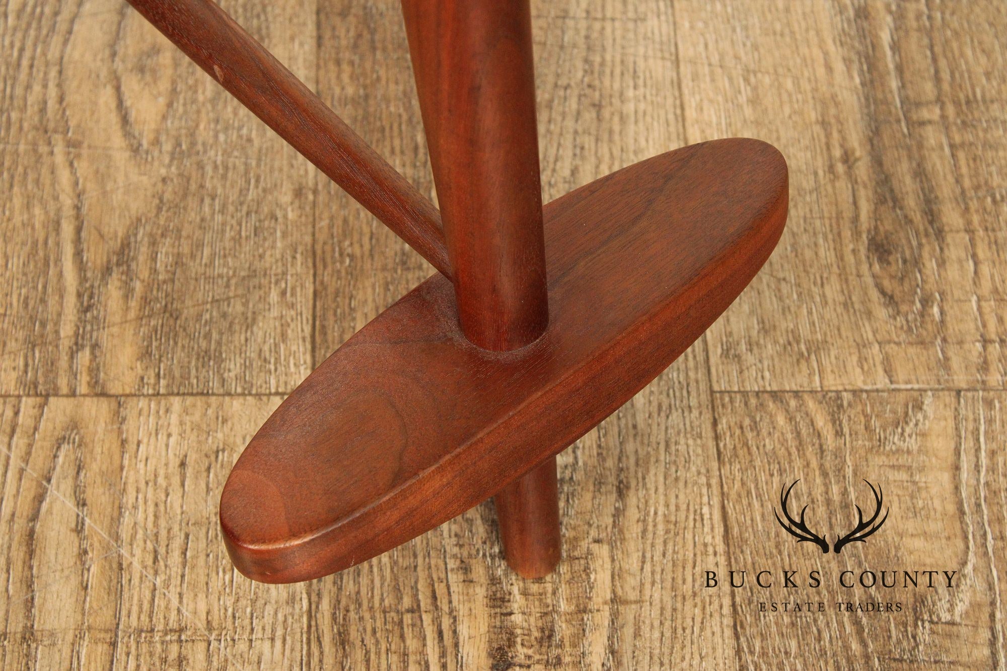 George Nakashima Pair of Walnut 'Mira' Stools