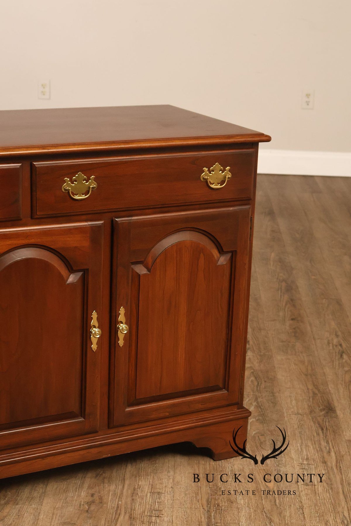 Ethan Allen Chippendale Style Cherry Buffet