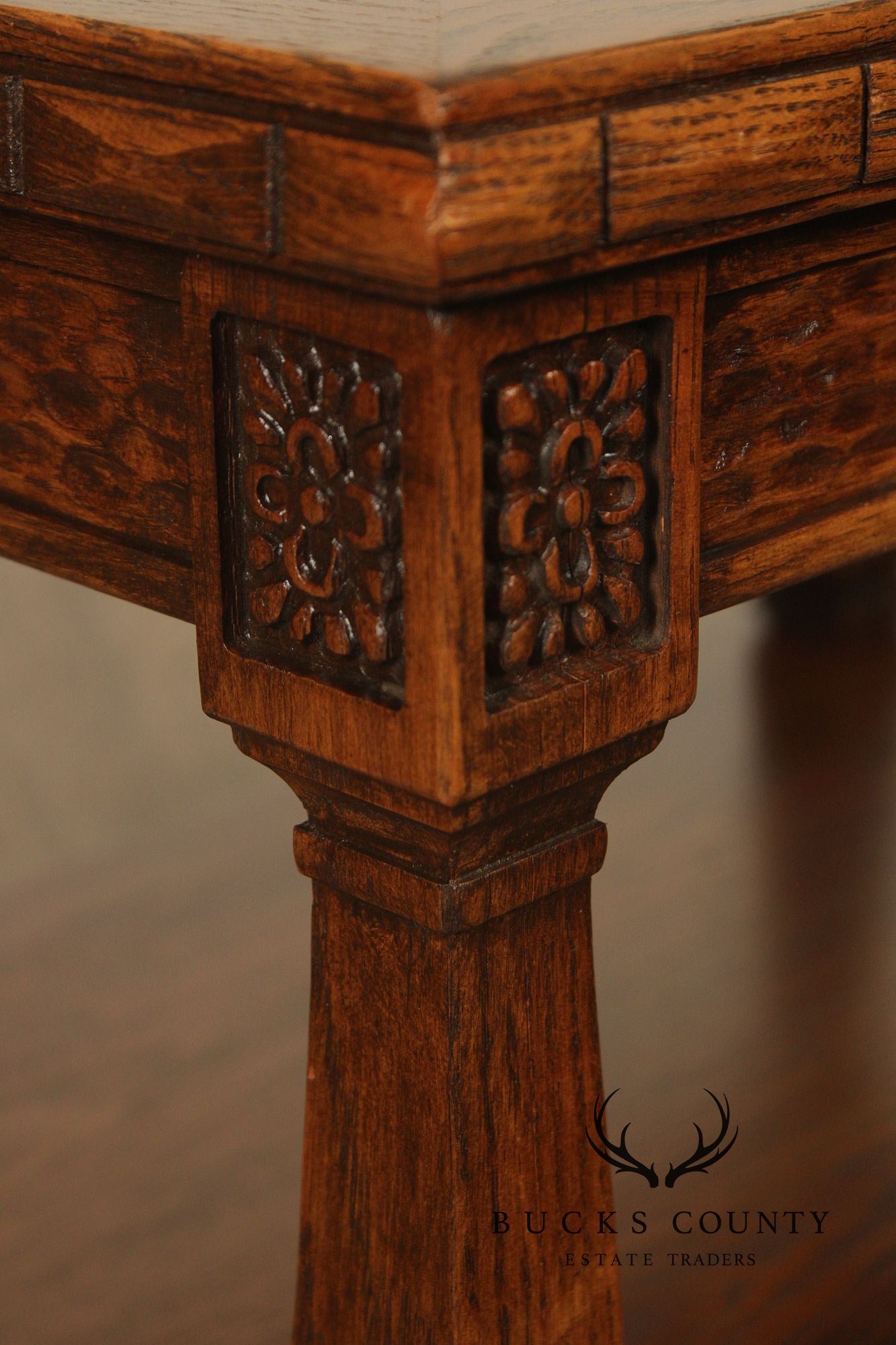 Romweber Viking Oak Two-Tier End Table