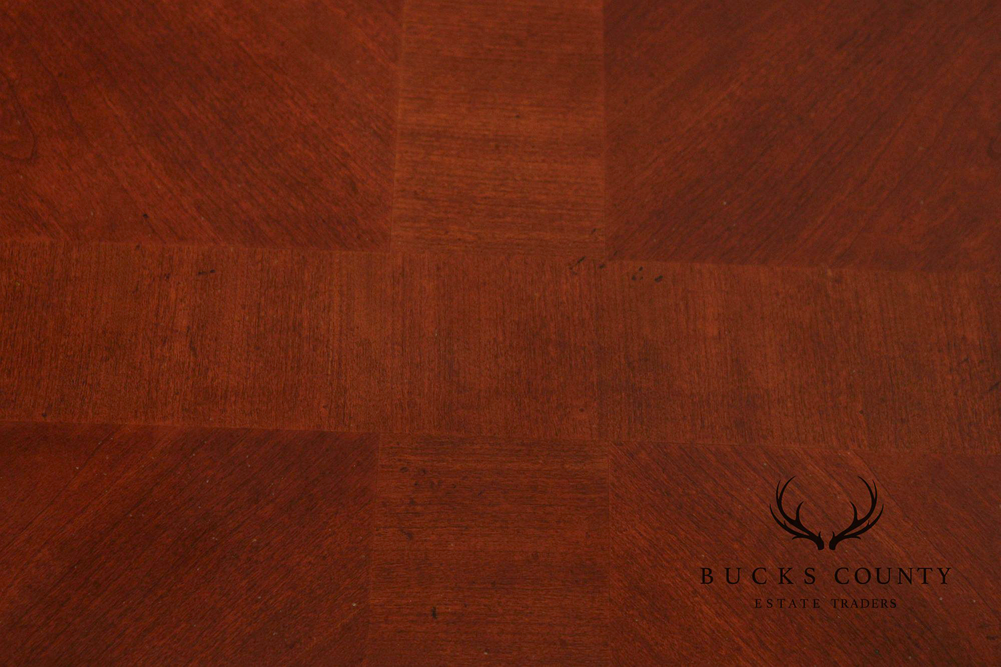 Century Furniture Mahogany Drop-Leaf Game Table