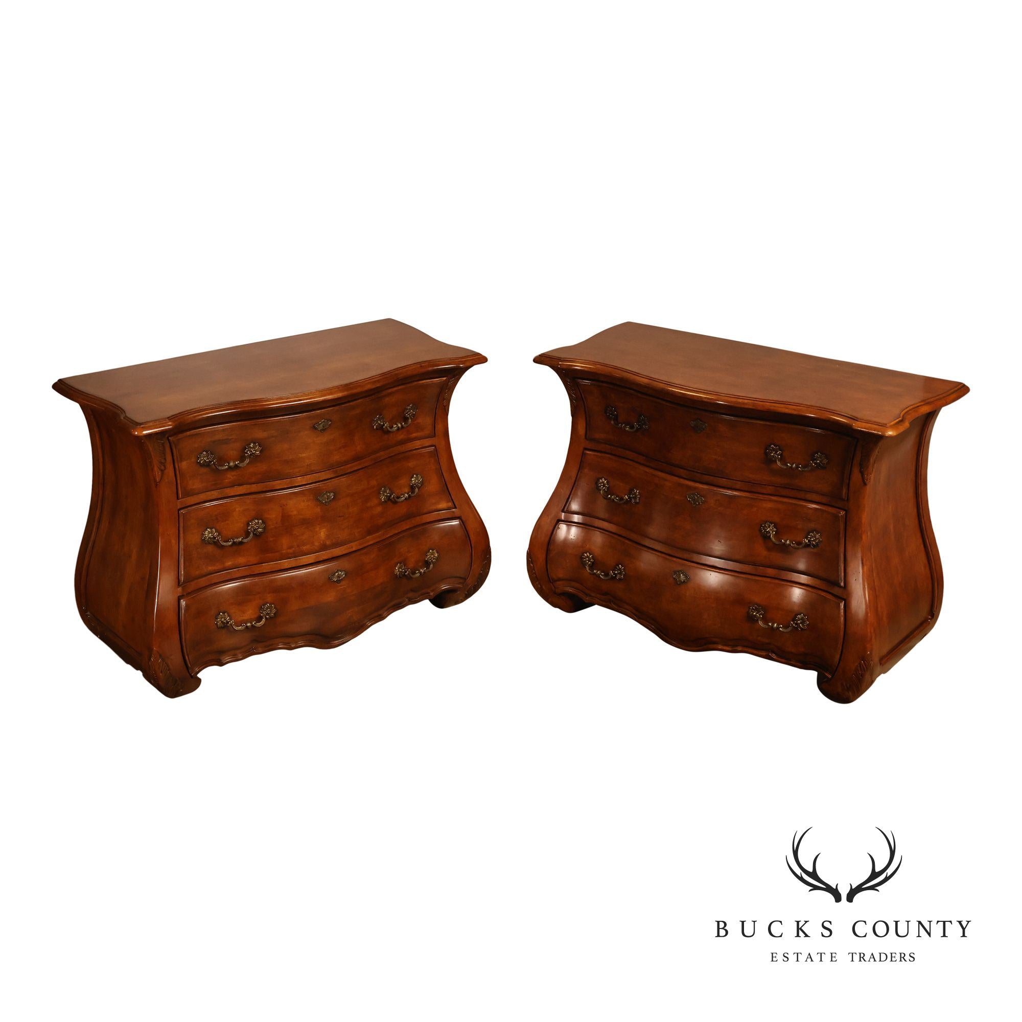 Century Furniture Pair of 'Isabel' Bombe Chests