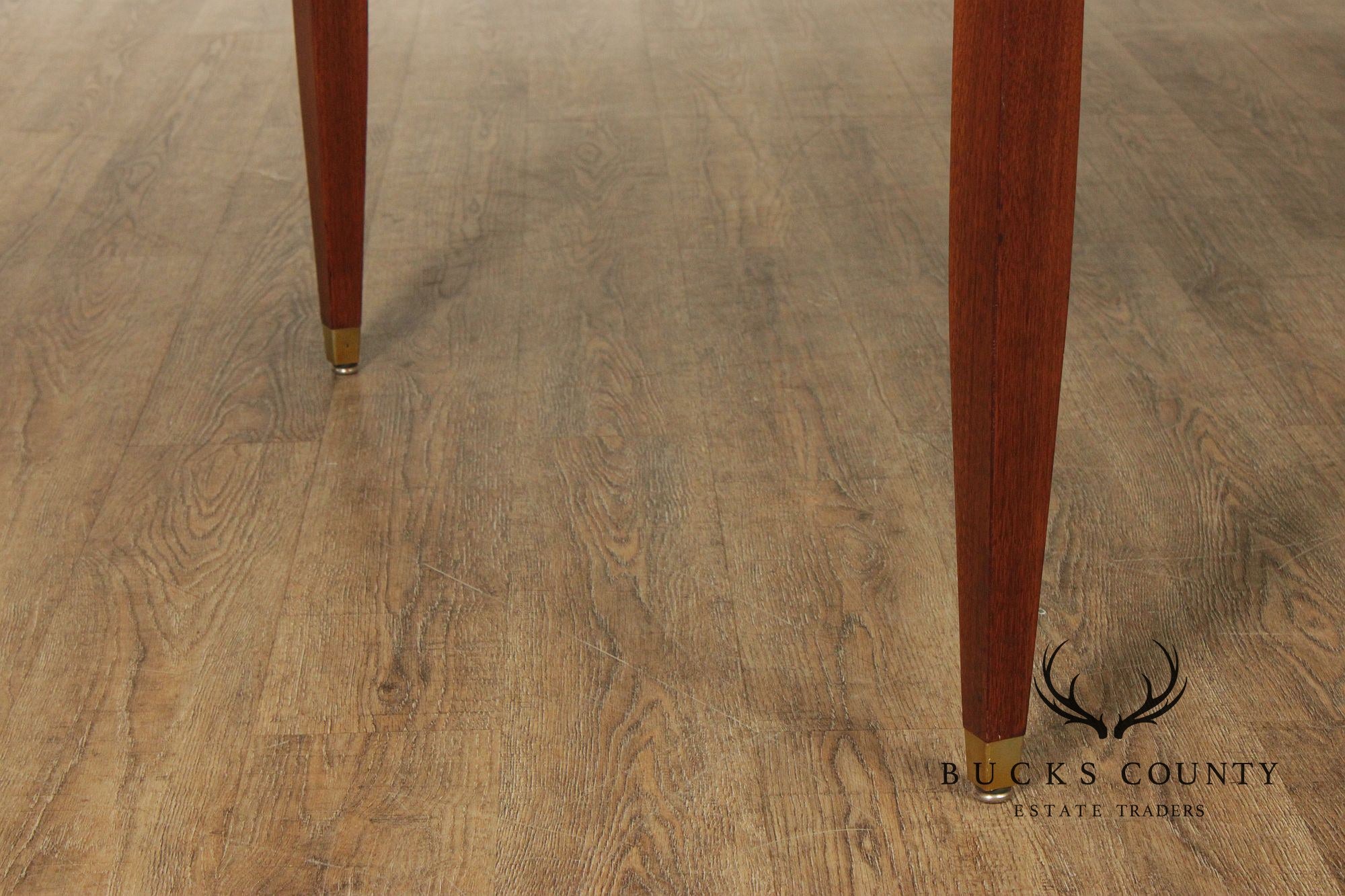 Baker Furniture Mid-Century Modern Style  Walnut Extension Dining Table