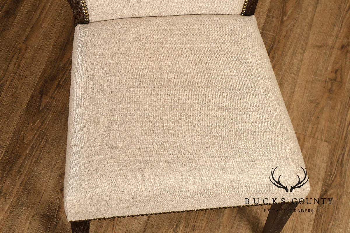 Bernhardt Set Of Four Contemporary Upholstered Dining Chairs