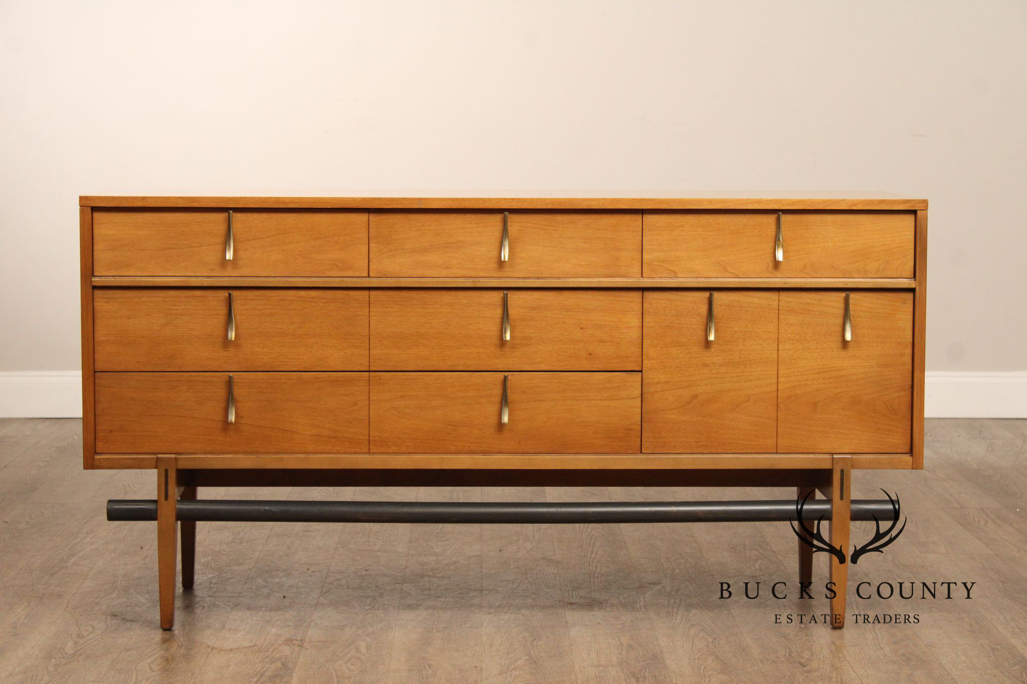 Mid Century Modern Walnut Dresser