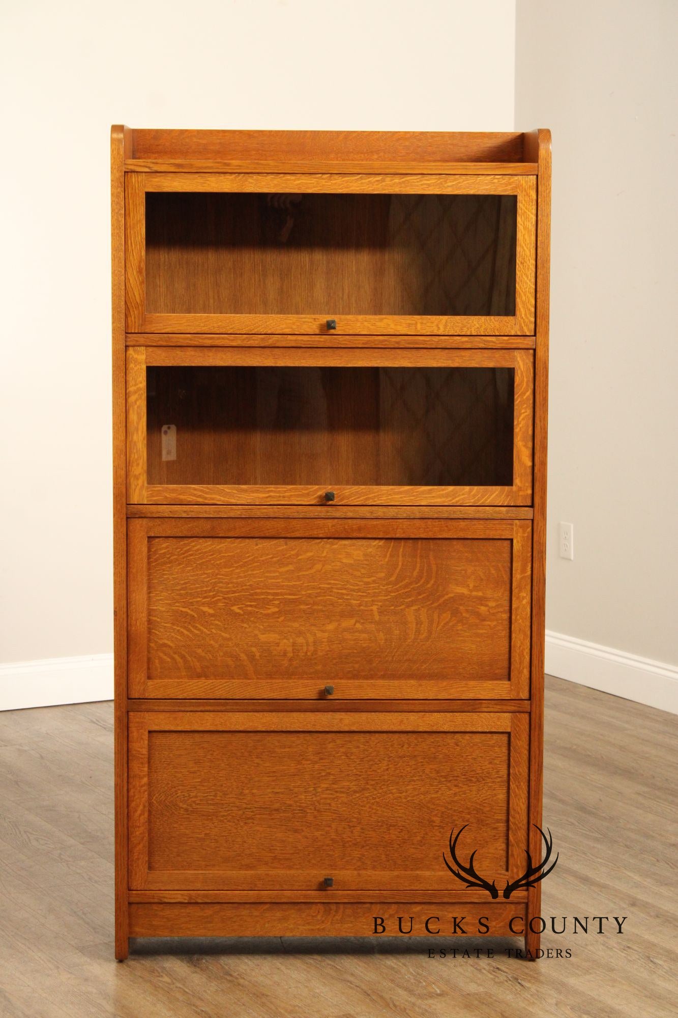 Stickley Mission Collection Oak Barrister Bookcase