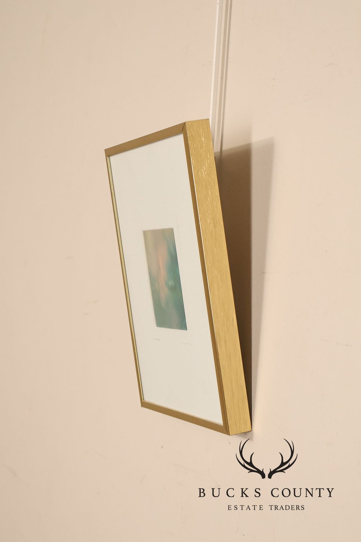 Suzanne Marinell Pair of Melted Wax Abstract Paintings