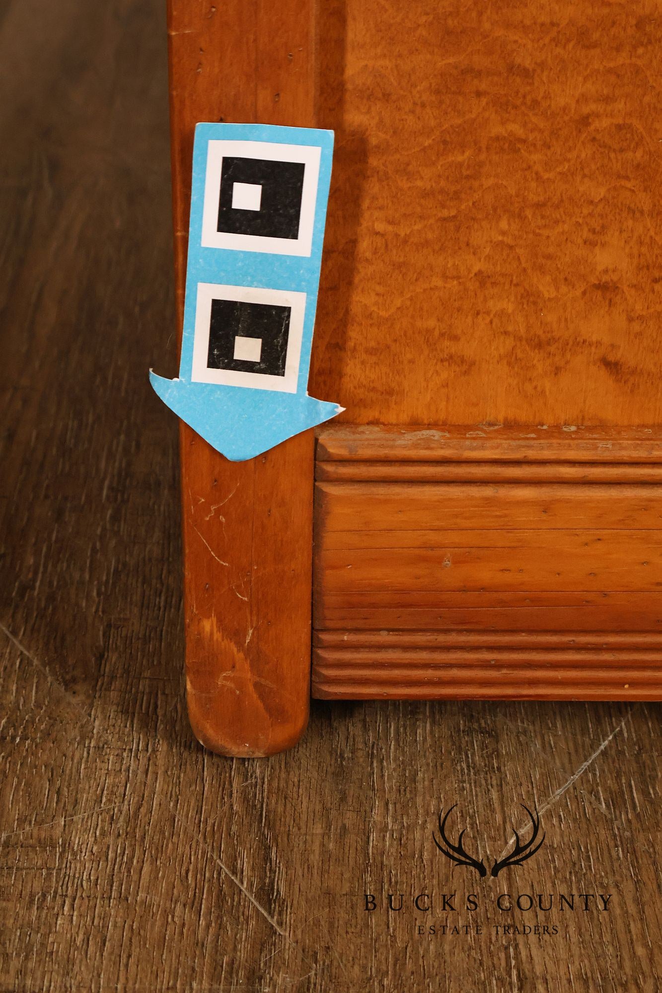 Southwestern Style Two Door Storage Or Pantry Cupboard