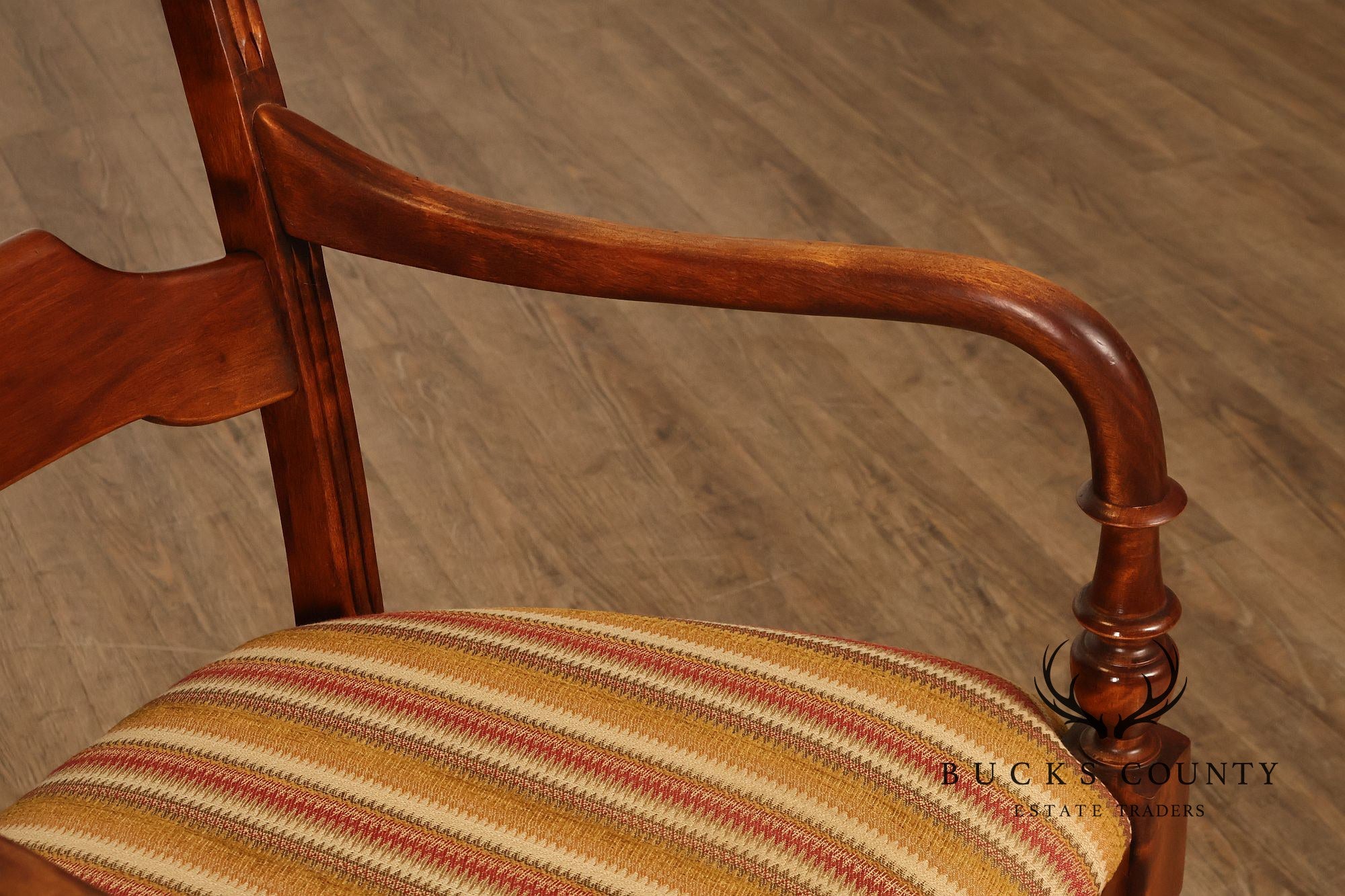 Nichols & Stone Set Of Six Solid Maple Dining Chairs