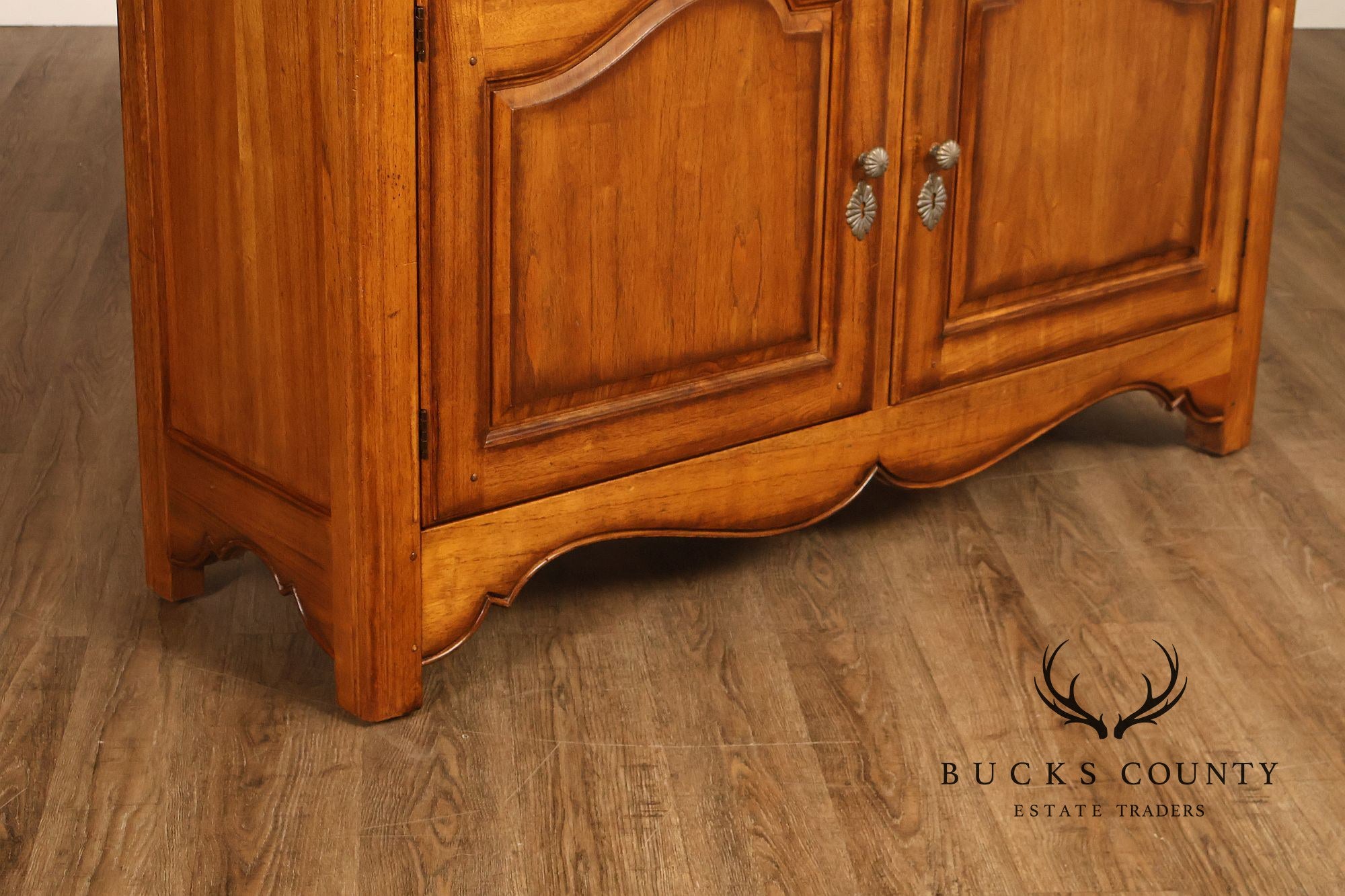 Hekman French Country Style Oak Two-Door Server