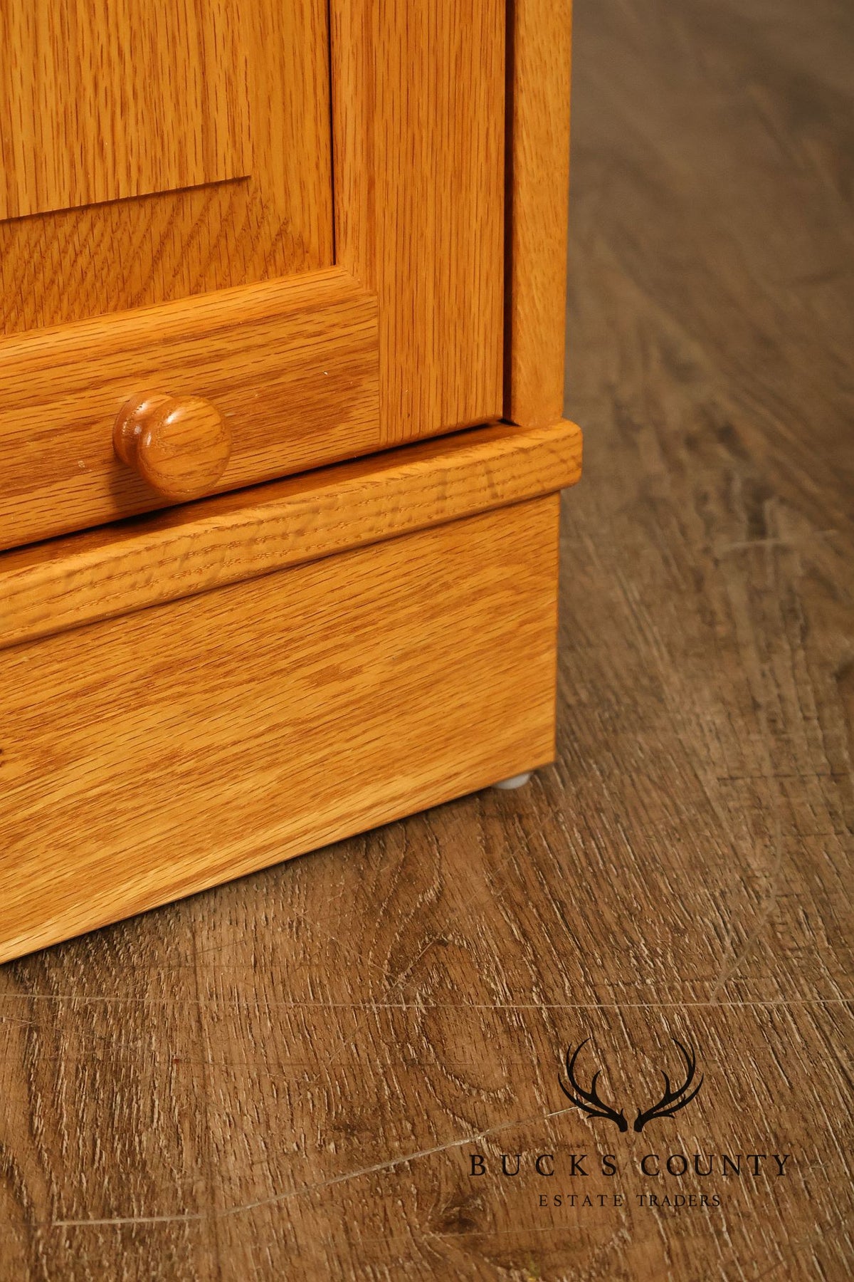 Amish Made Oak Five Stack Barrister Bookcase