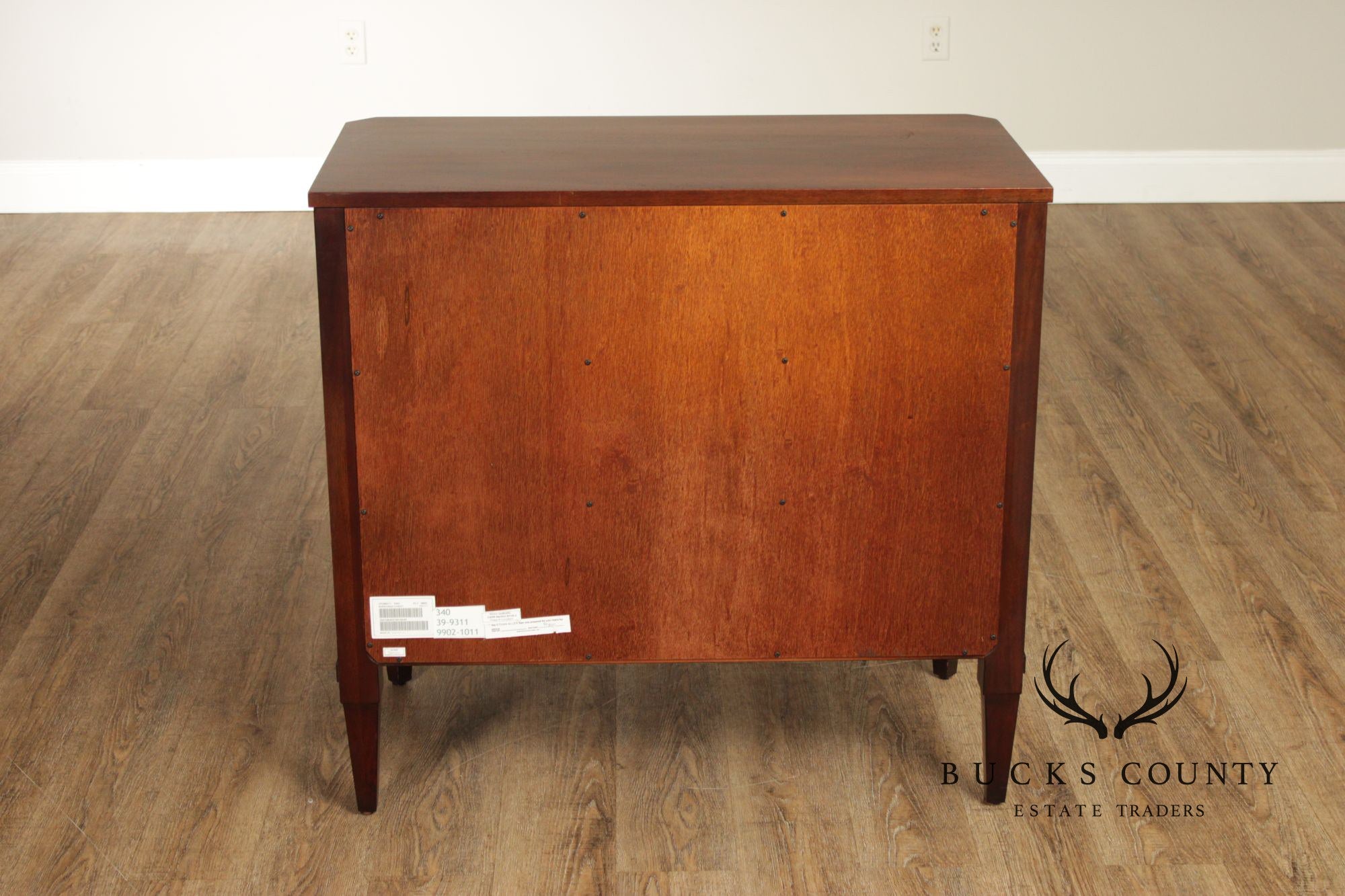 Ethan Allen Hollywood Regency Style Pair of Mirrored Chests