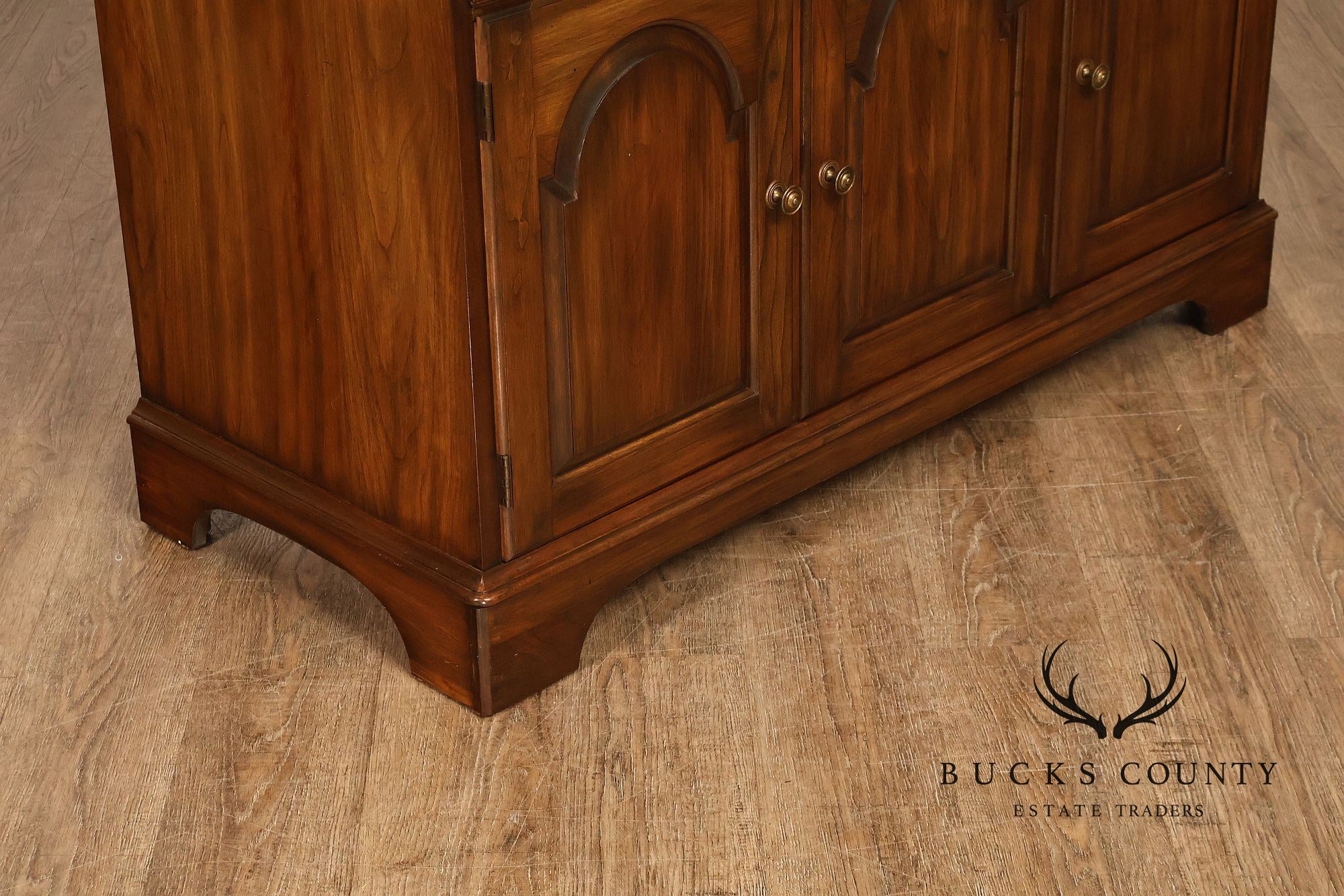 Pennsylvania House Vintage Cherry Step Back Hutch China Cabinet