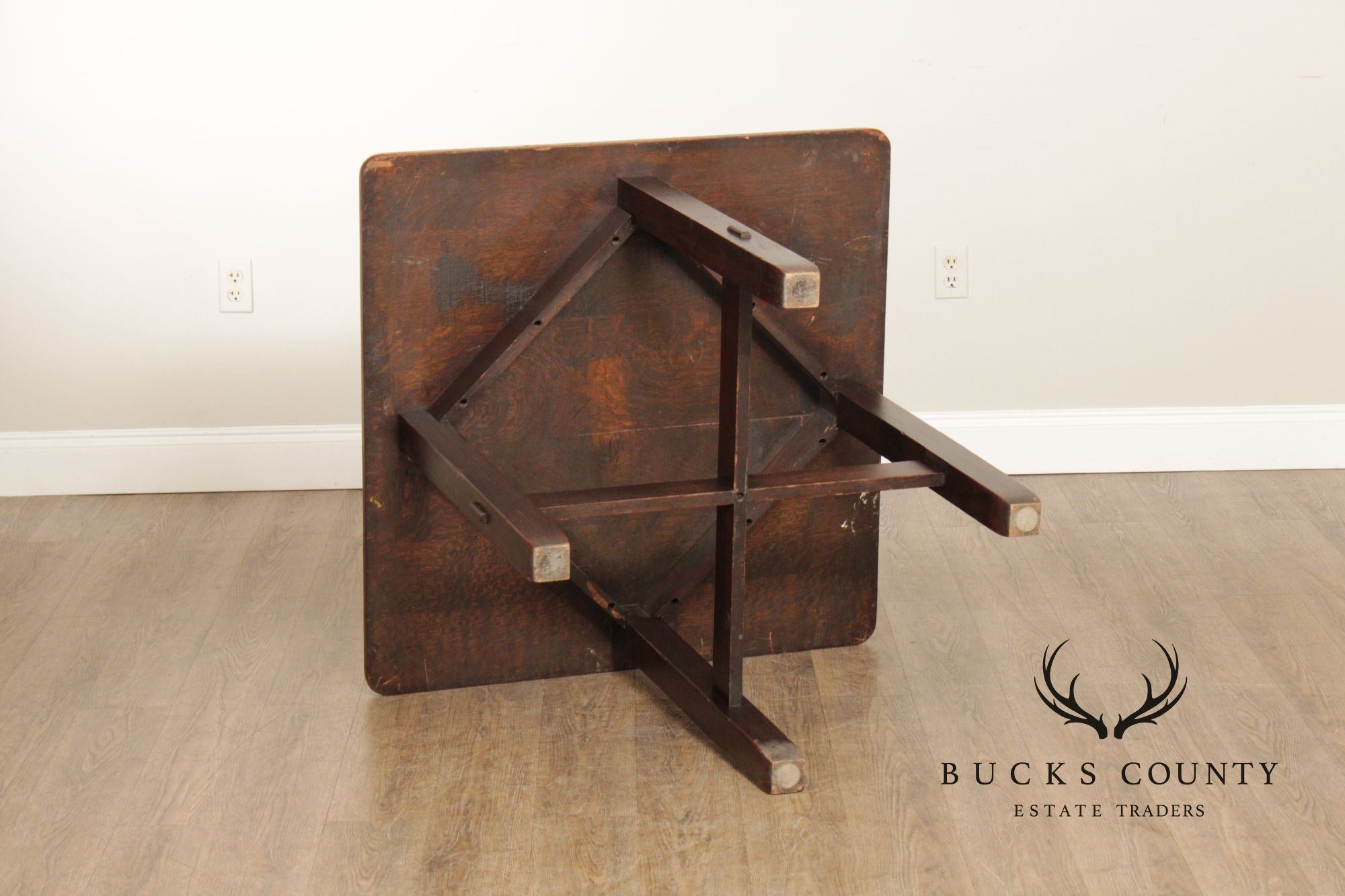 Stickley Brothers Antique Mission Oak Game Table