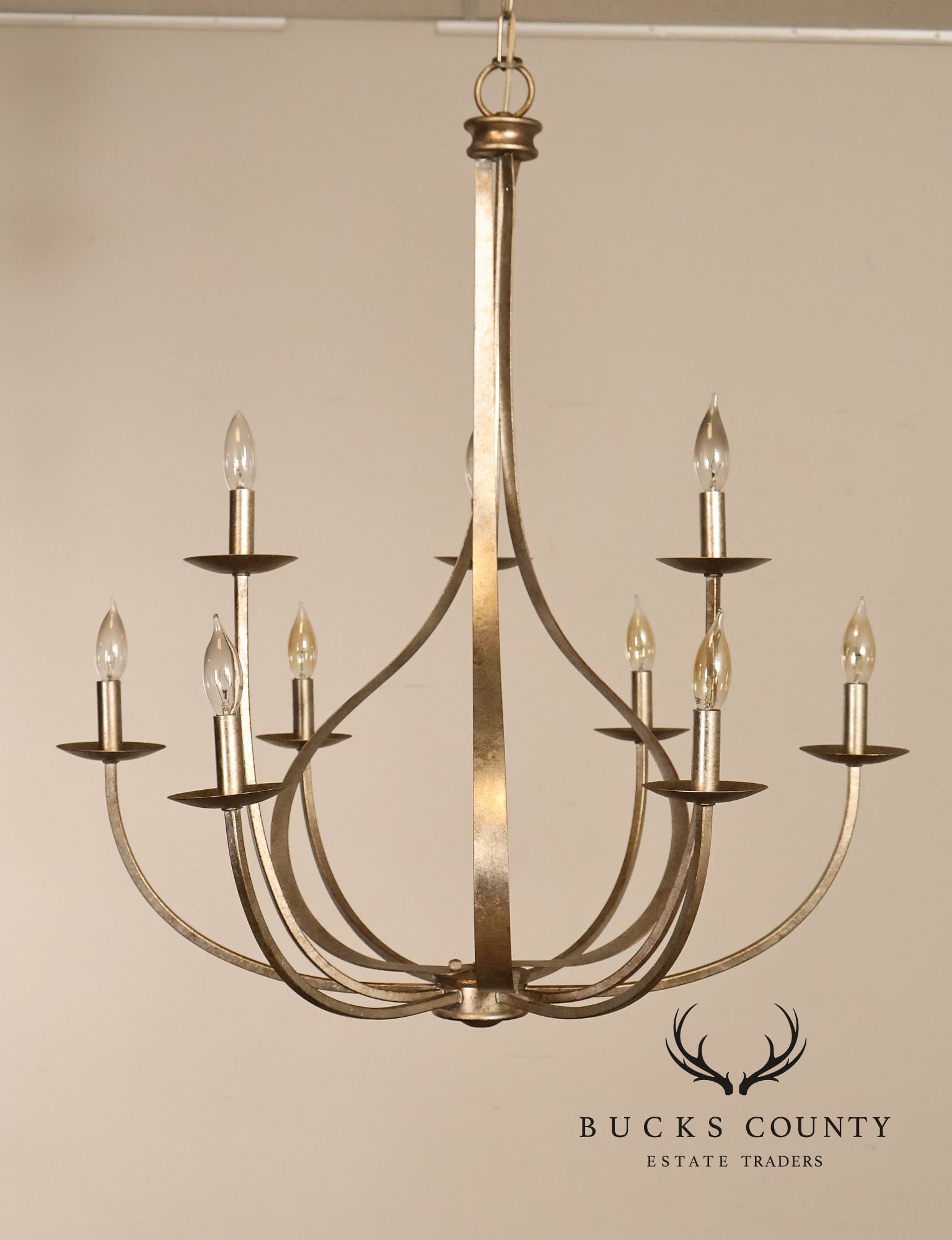 Quoizel 'Serenity' Nine-Light Candelabra Chandelier