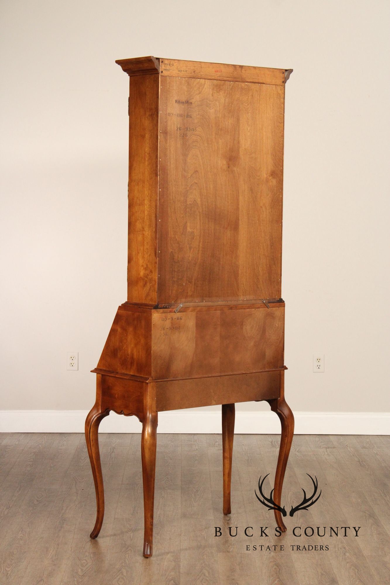 Ethan Allen French Country Secretary Desk