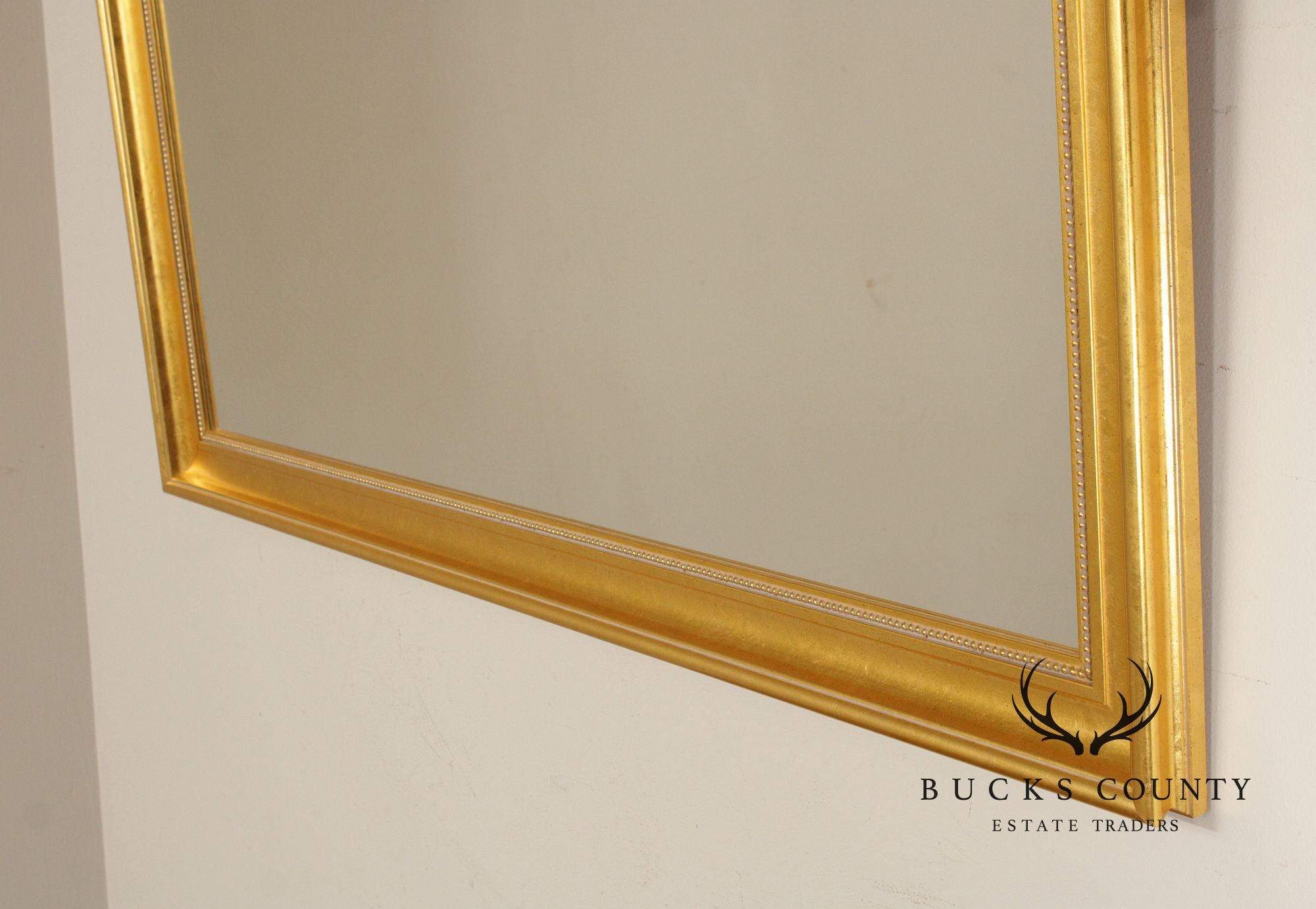 Traditional Large Carved Giltwood Wall Mirror