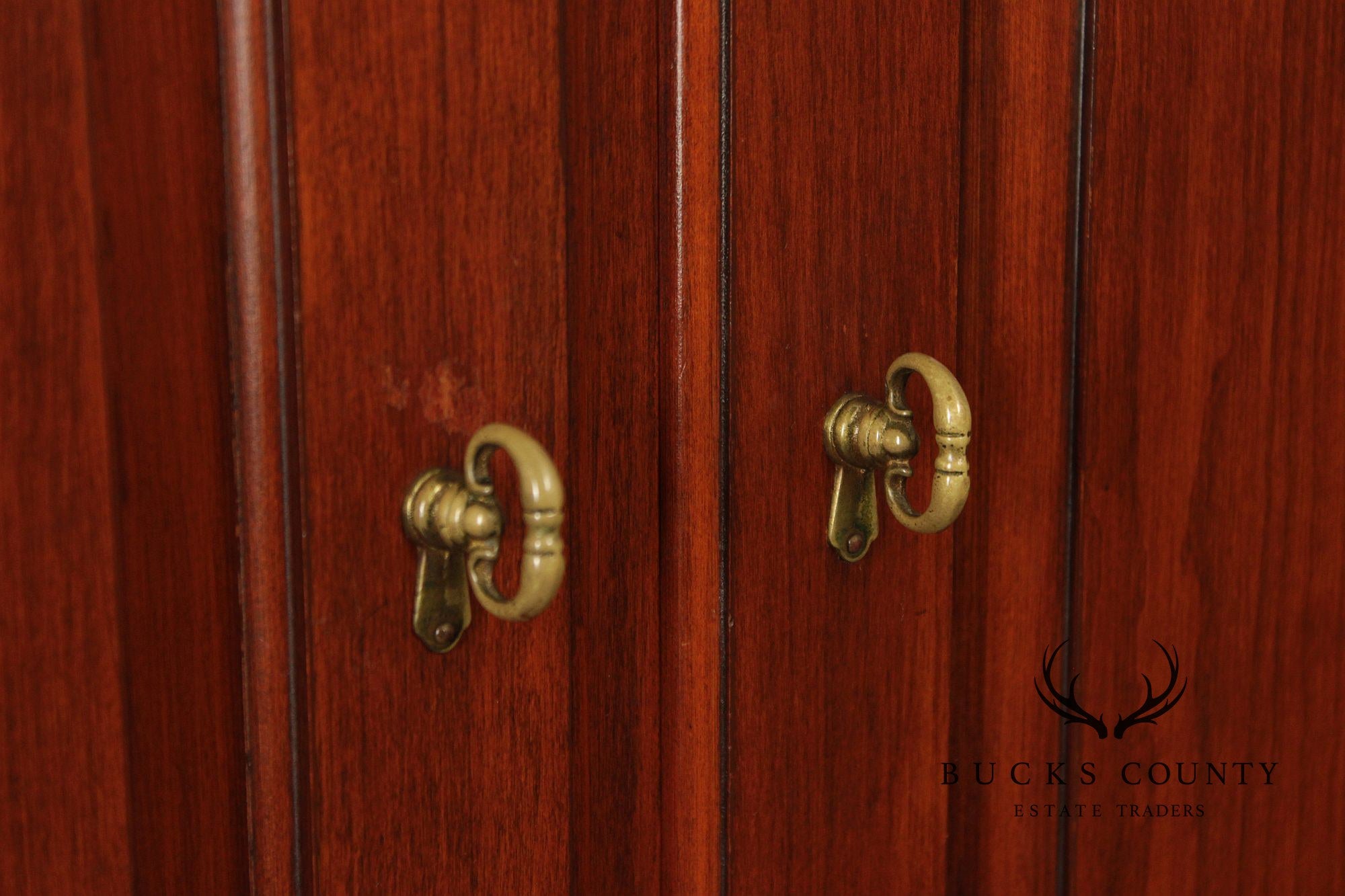 Henkel Harris Chippendale Style Cherry Armoire