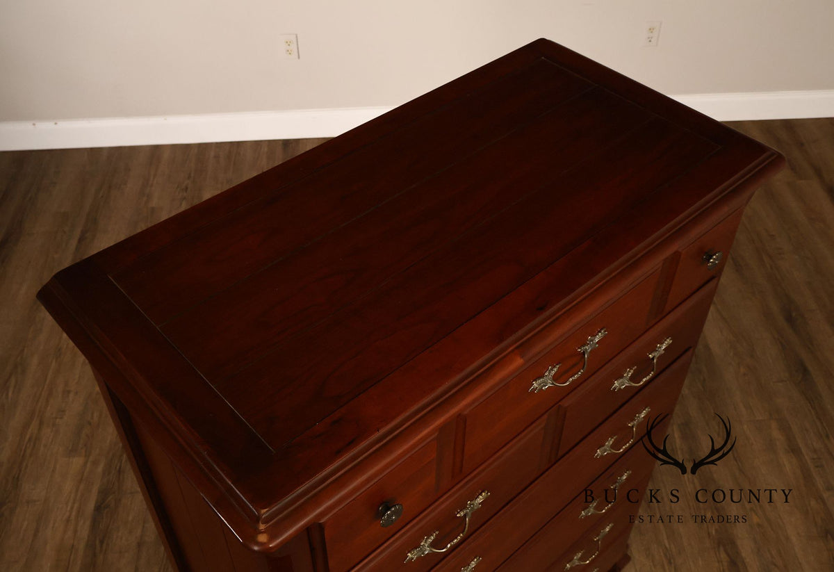 Thomasville Montrachet Collection French Provincial Cherry Tall Chest Of Drawers