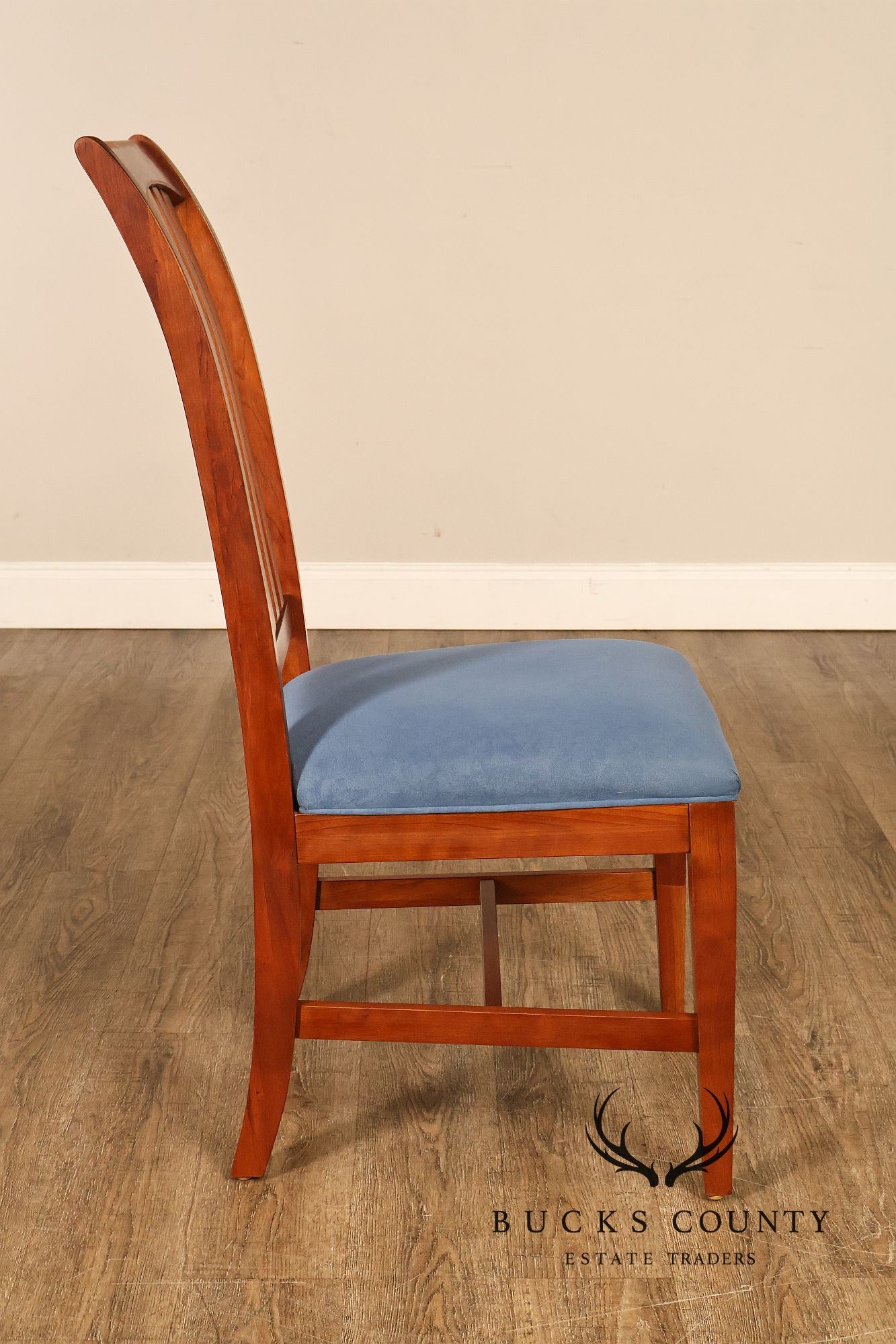 Ethan Allen 'American Impressions' Set of Eight Cherry Dining Chairs