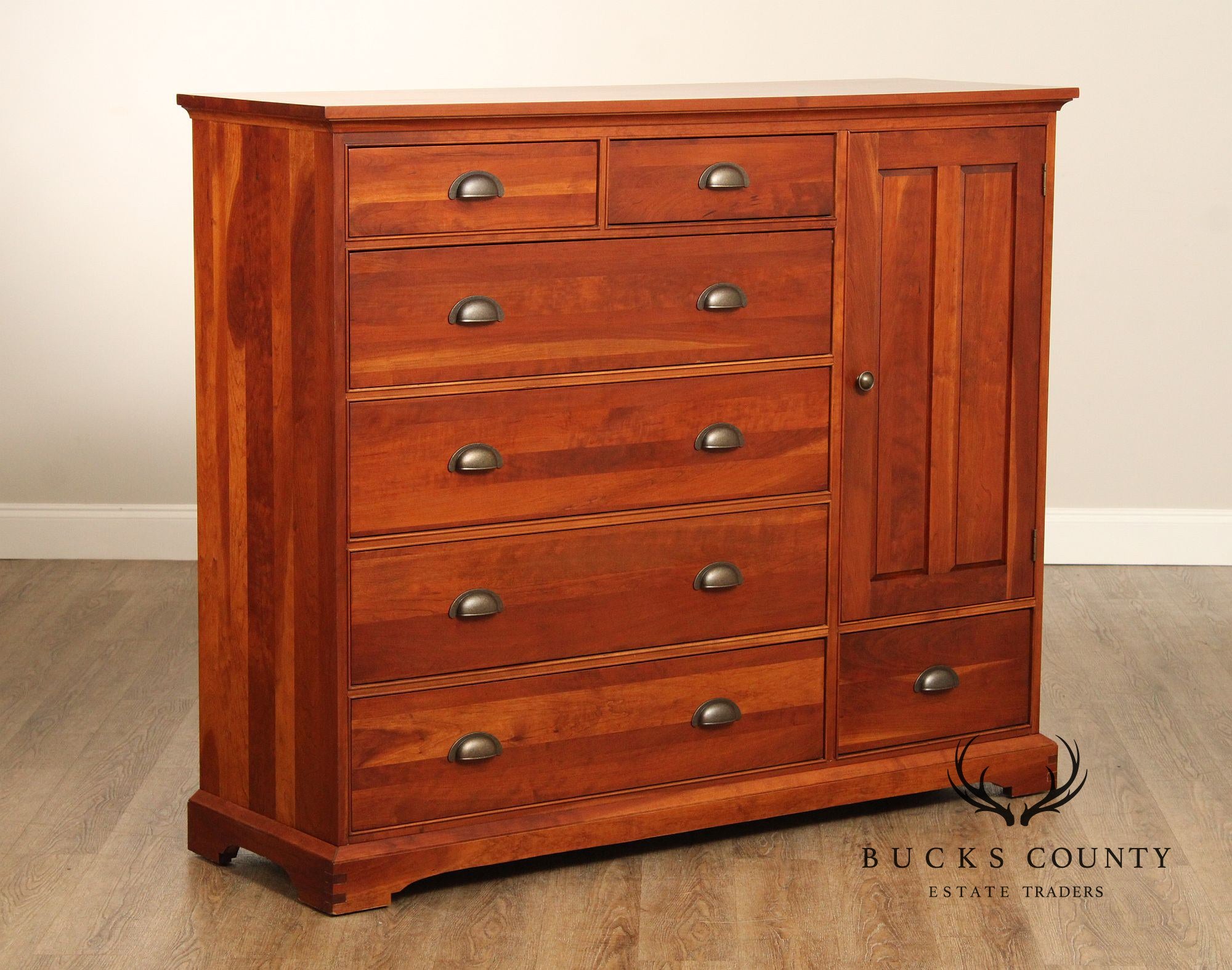 Nichols & Stone Solid Cherry Door Chest