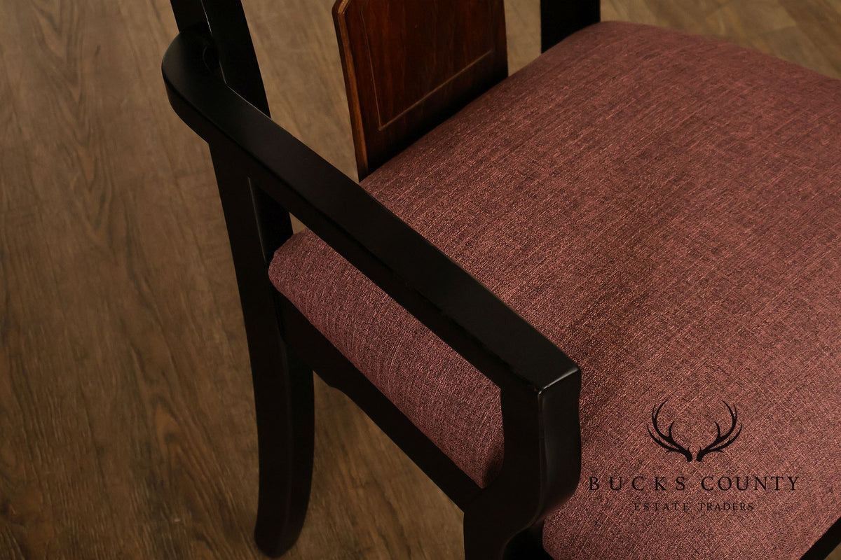 Thomasville Embassy Set Of 6 Chinoiserie Asian Inspired Dining Chairs