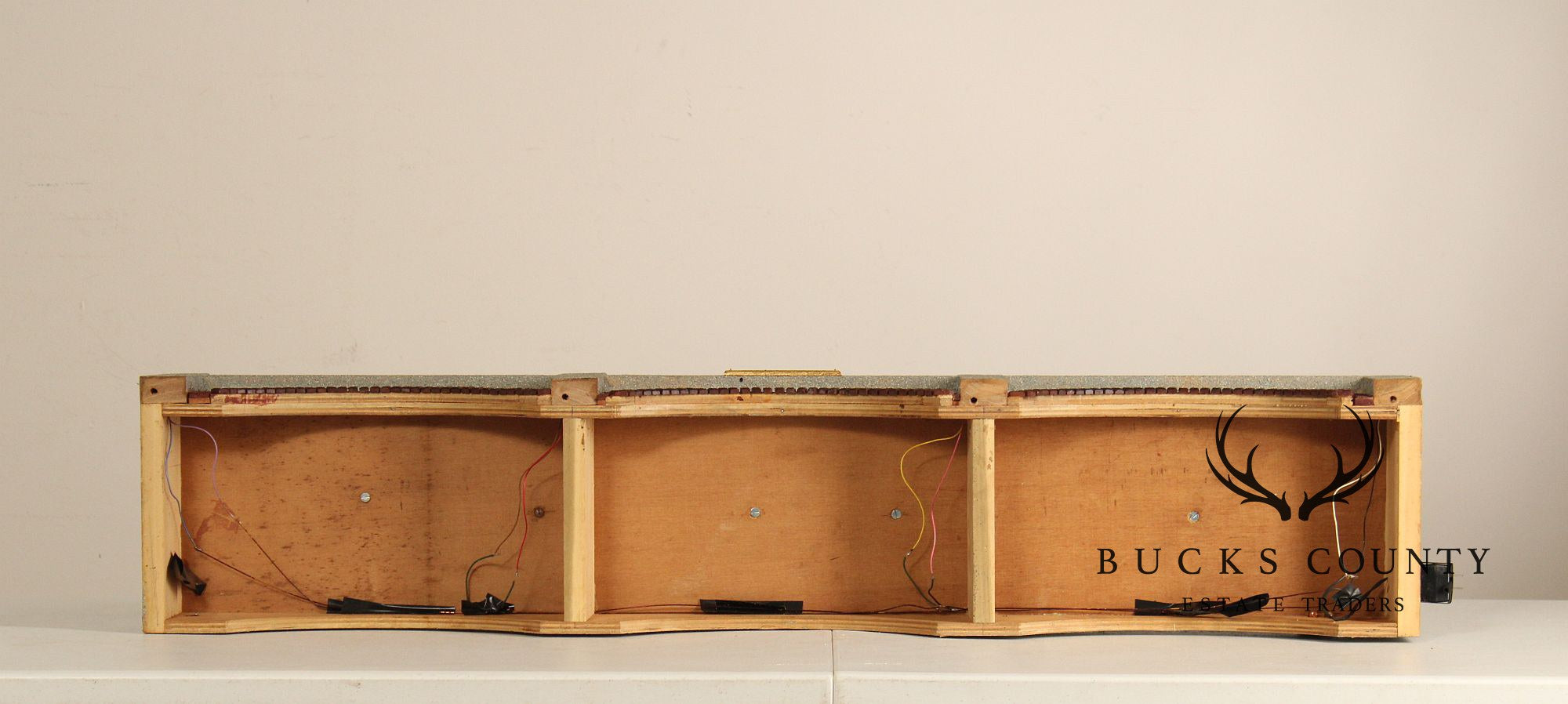 Philip Jacoby Carved Wood Model Train