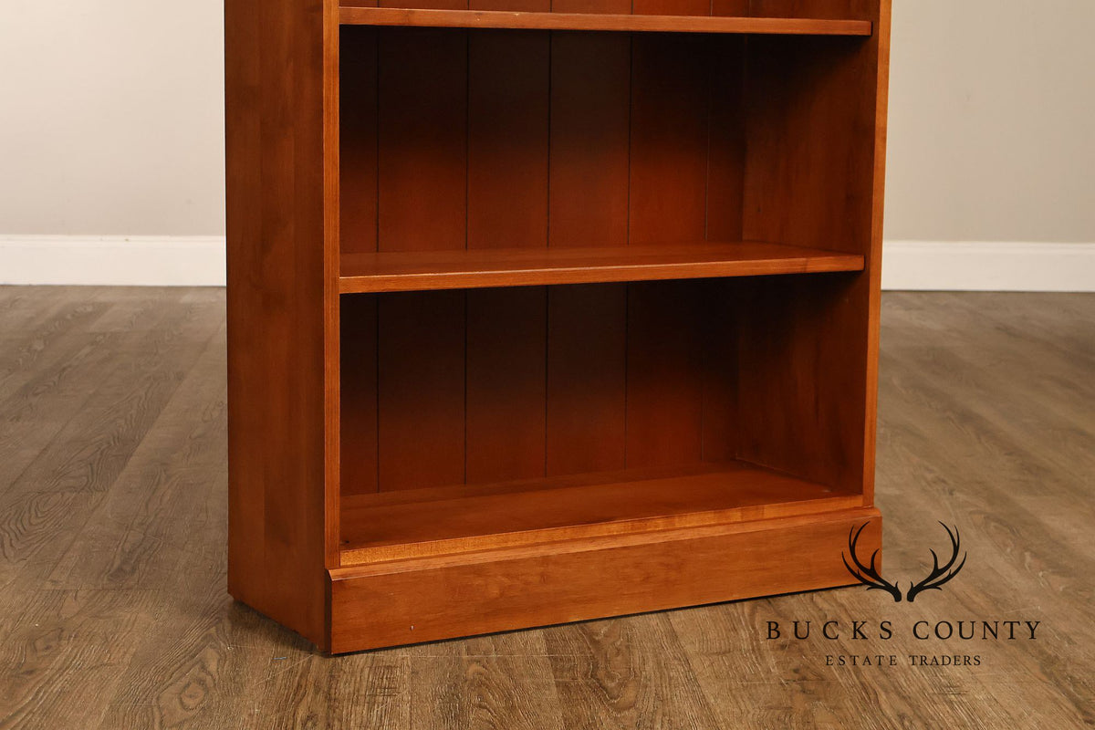 Ethan Allen 'Country Colors' Maple Open Bookcase