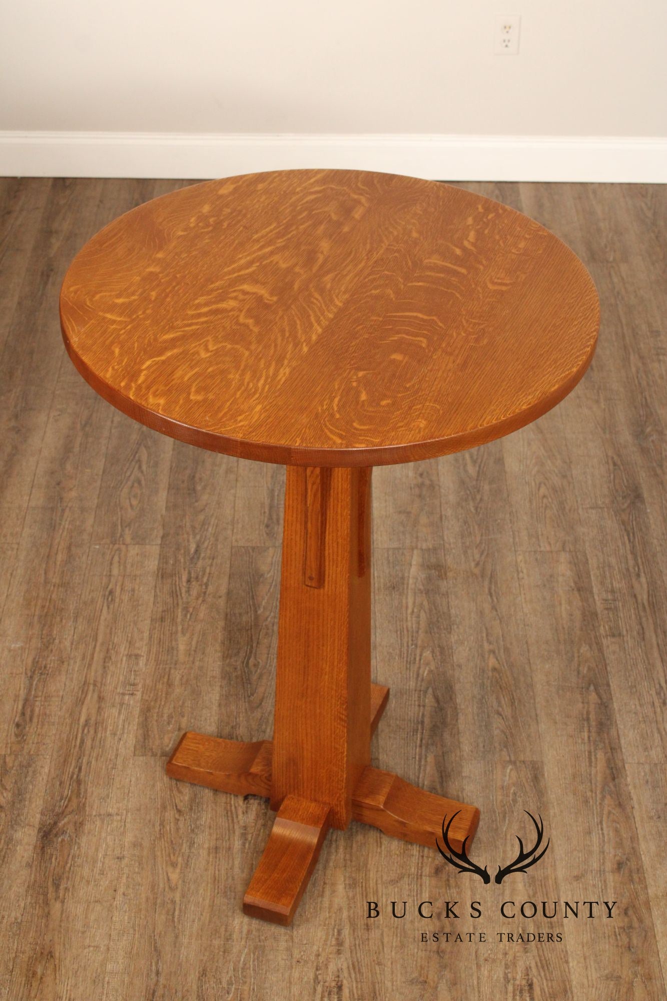 Stickley Mission Collection Oak Bistro Table