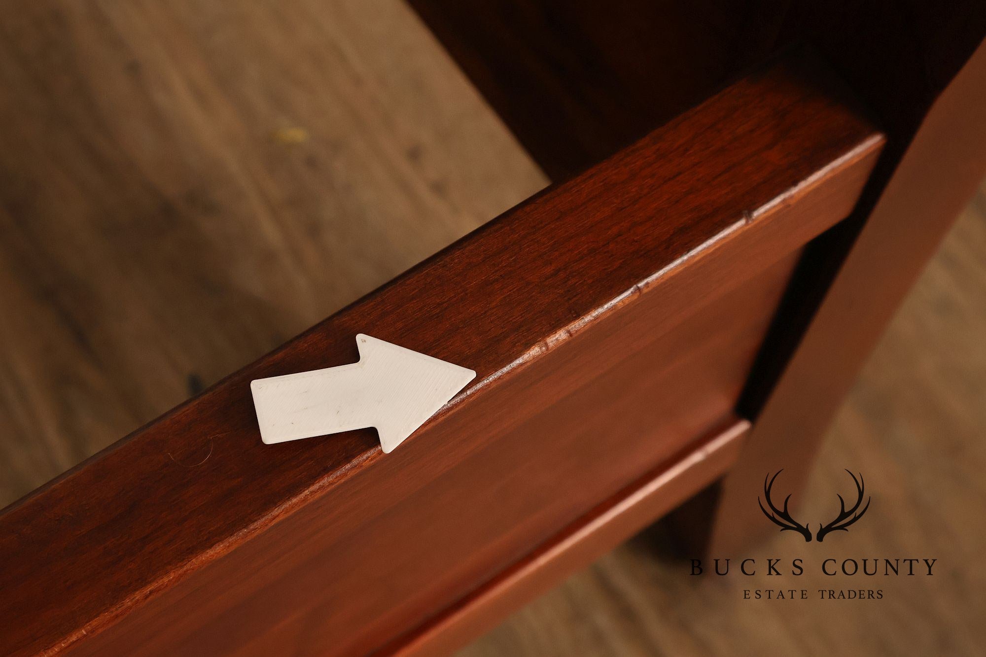 Stickley Cherry Sleigh Queen Bed