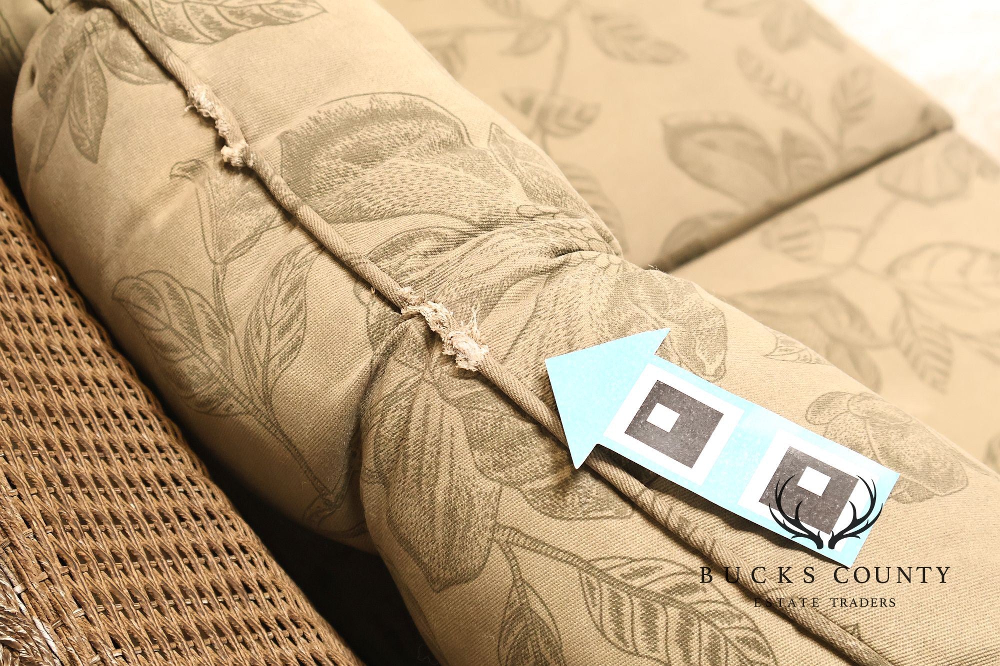 Lloyd Flanders Reflections All-Weather Lloyd Loom Wicker Loveseat