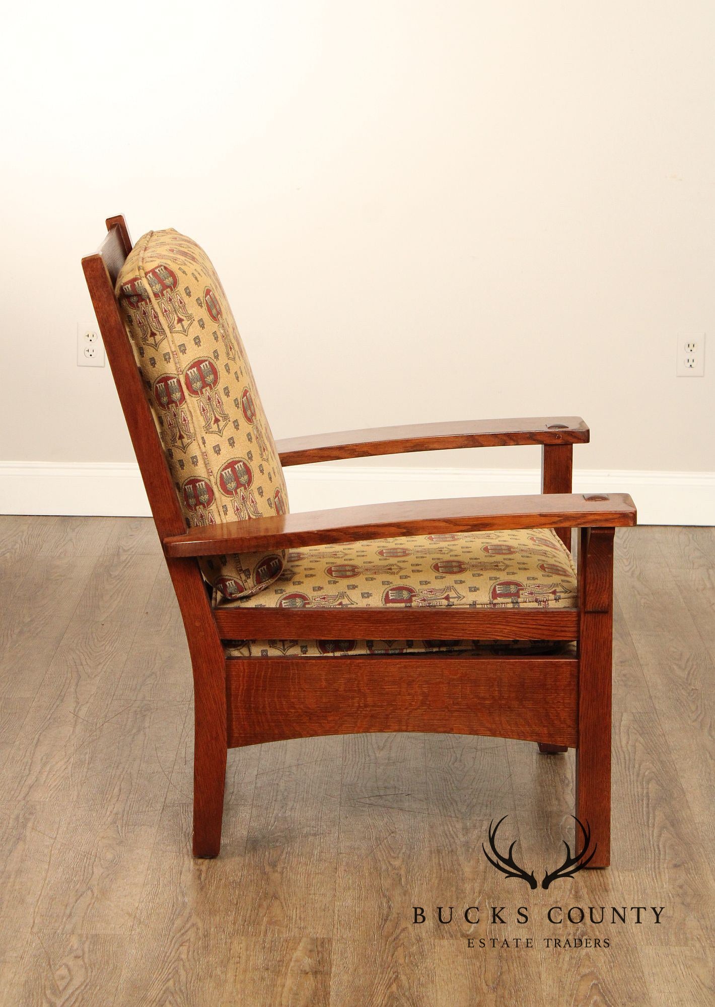 Stickley Mission Collection Oak  Lounge Chair