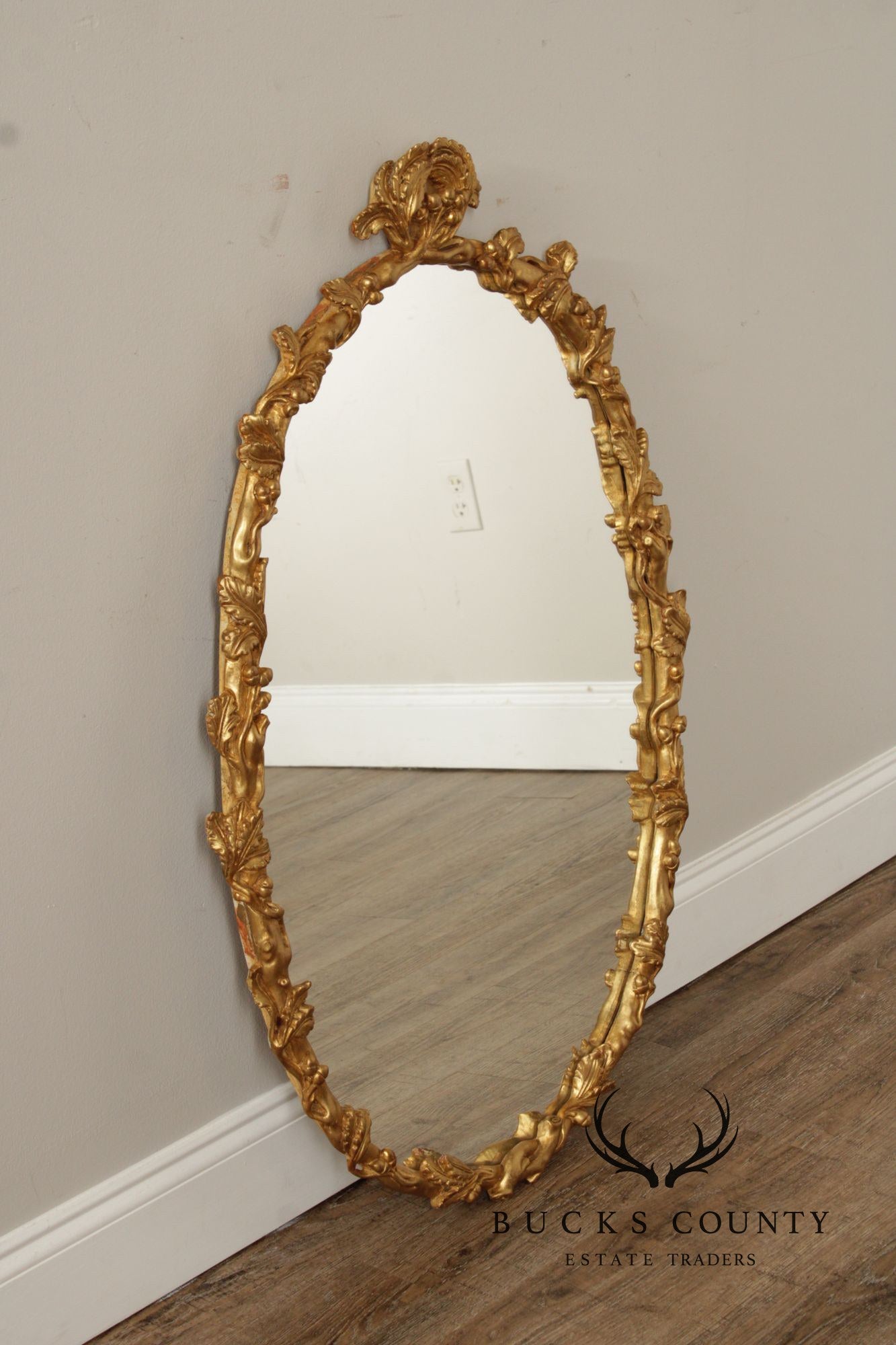 Carved Giltwood Wall Mirror