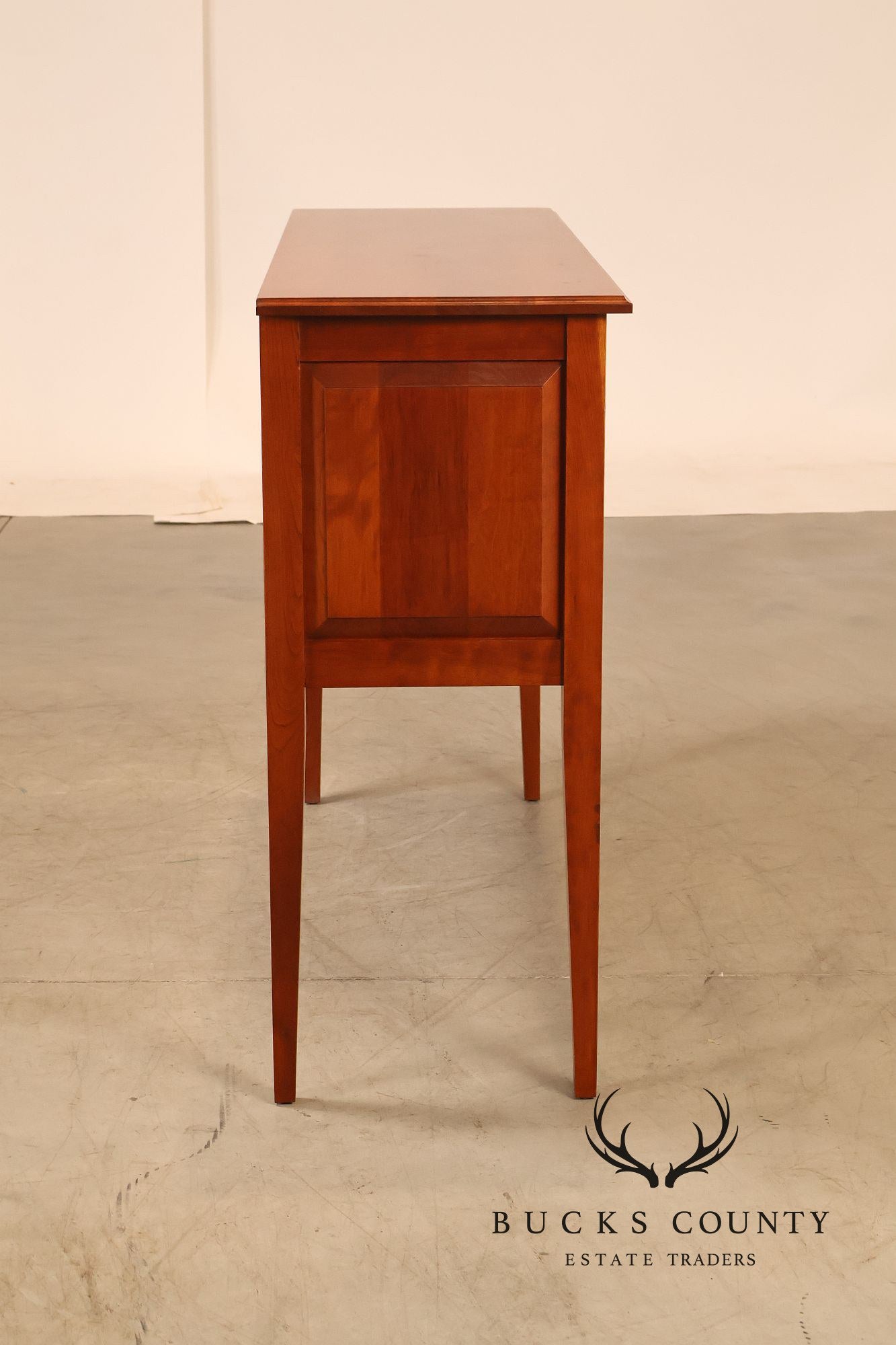 Tom Seely Hepplewhite Style Cherry Sideboard