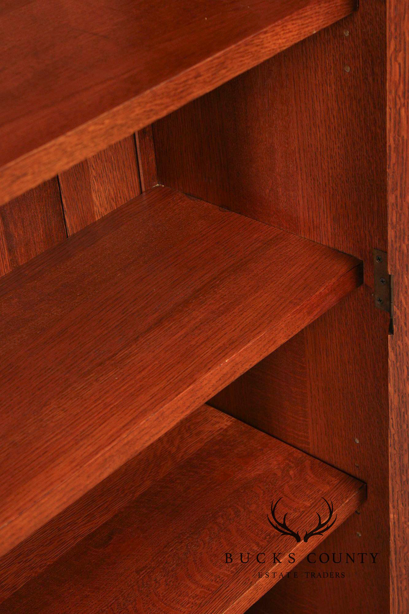 Stickley Mission Collection Oak Two Door Bookcase