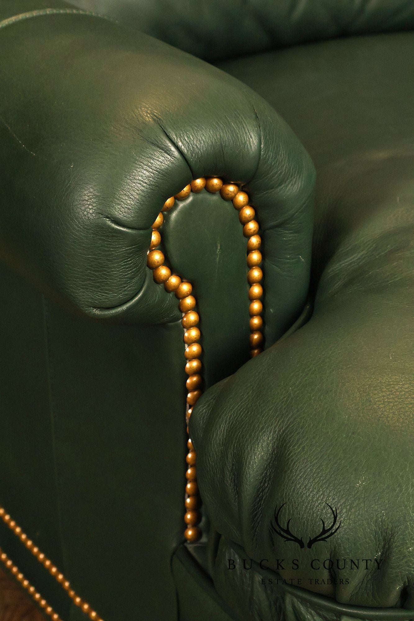 Hancock & Moore Traditional Leather Loveseat