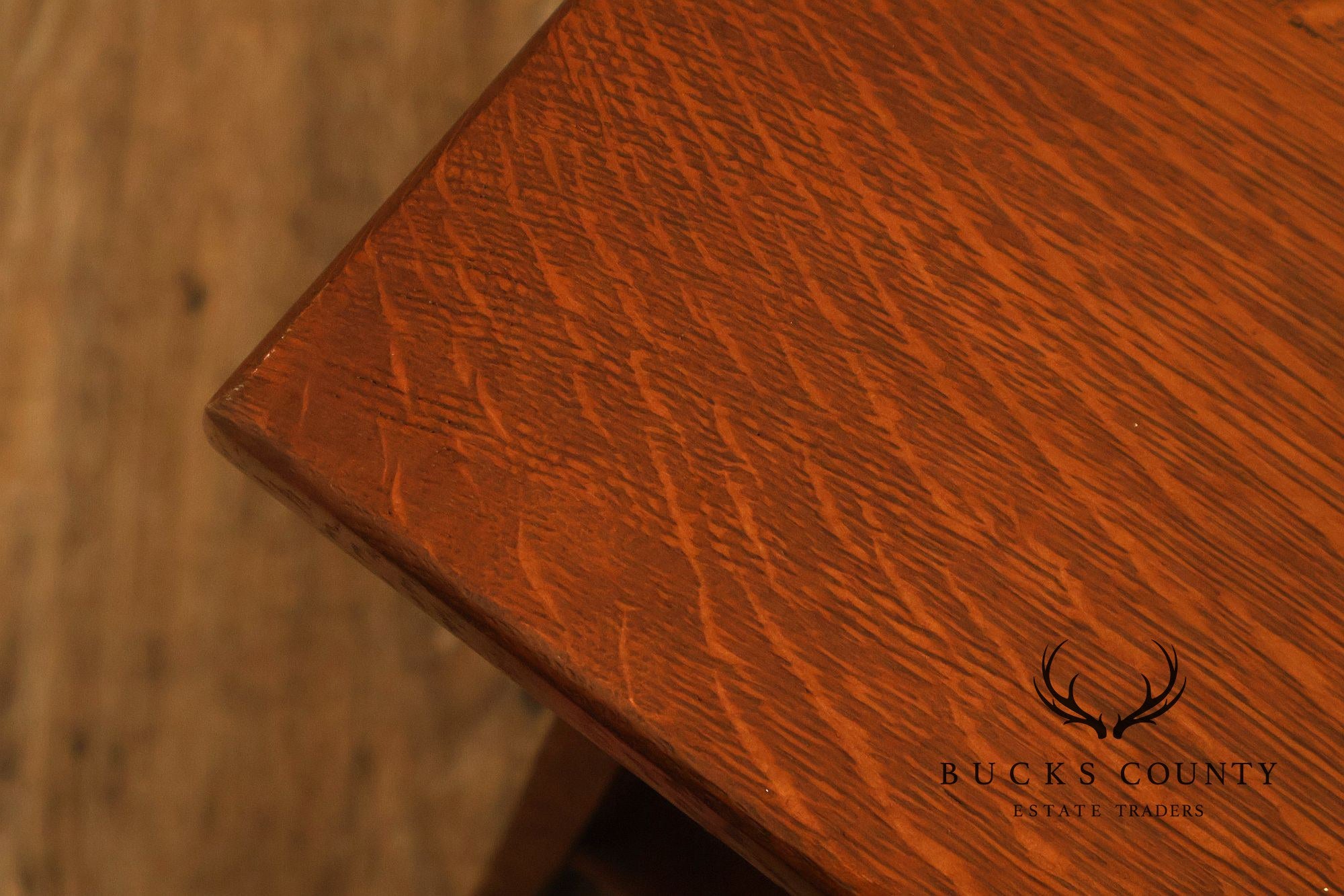 Arts And Crafts Mission Oak Tabouret