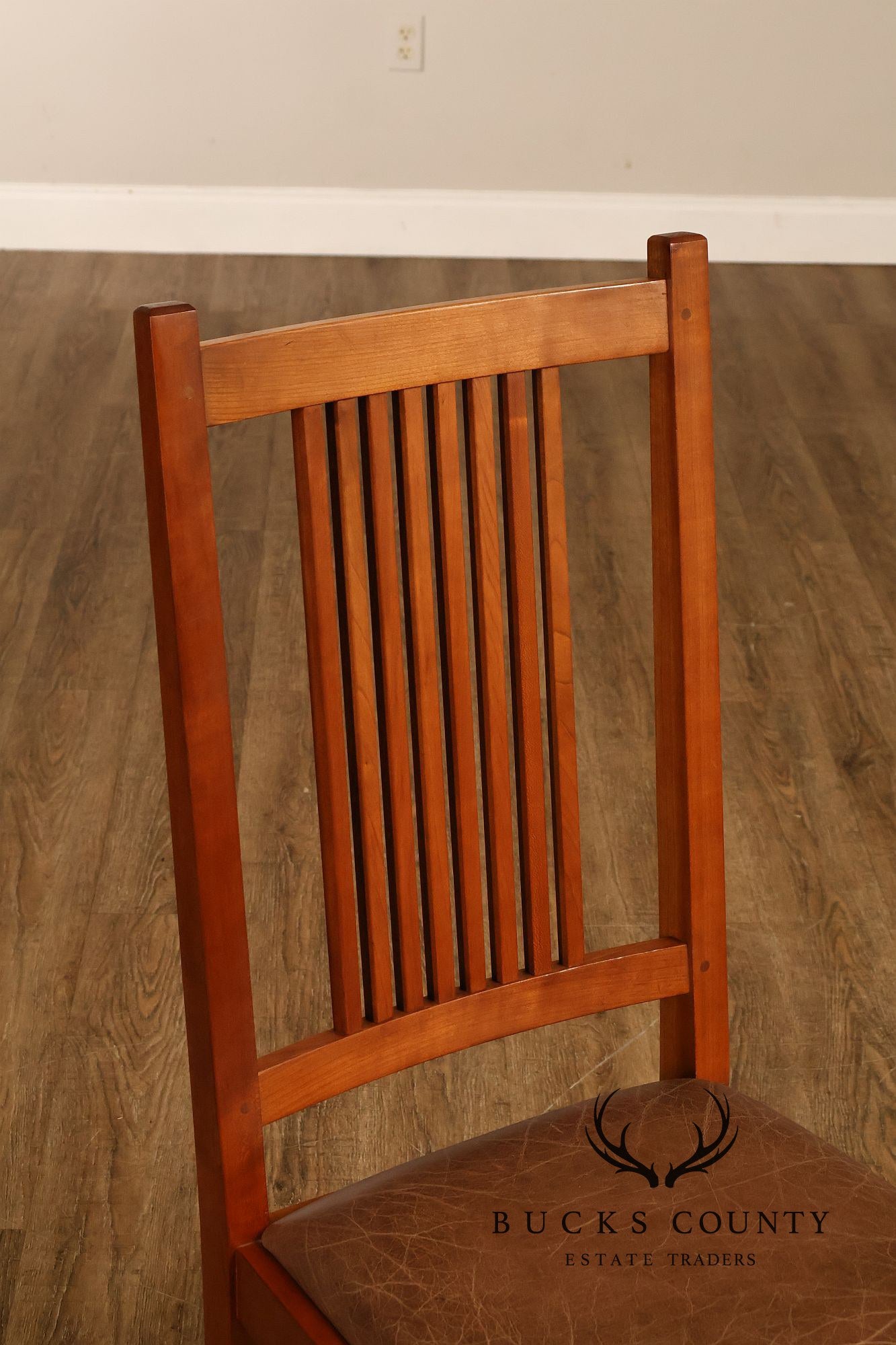 Stickley Mission Collection Set Of 6 Cherry Dining Chairs