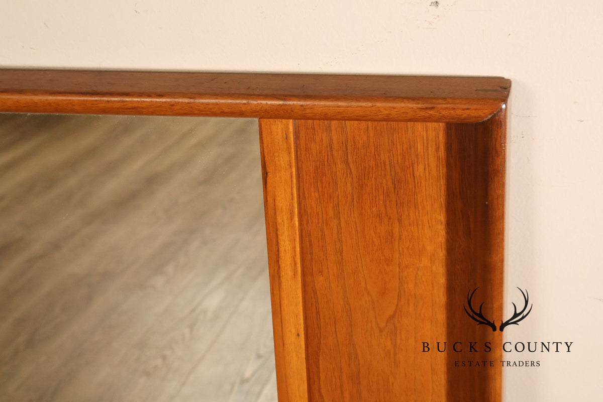 Mid Century Modern Walnut Dresser Mirror