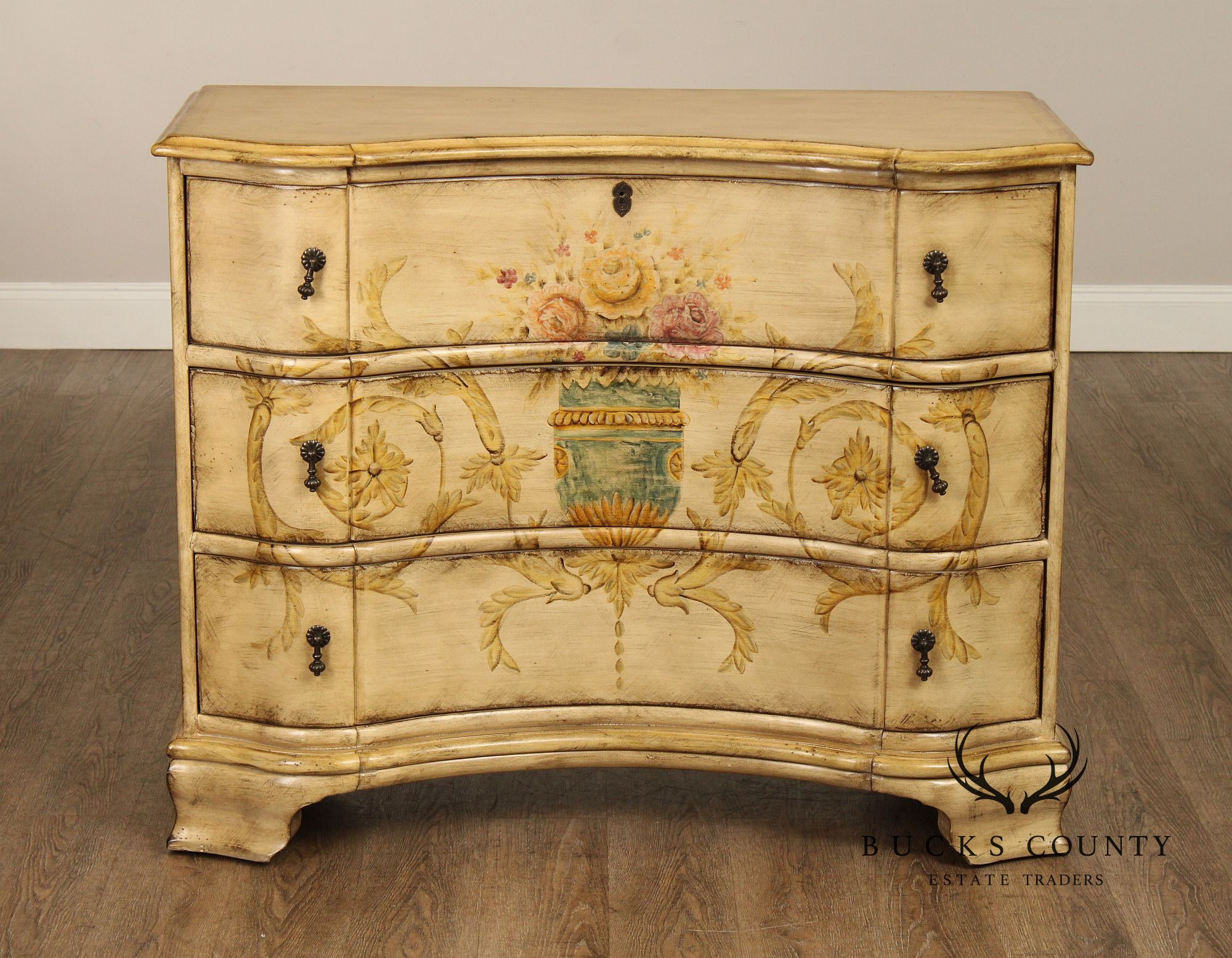 Hooker Furniture 'Seven Seas' Painted Chest of Drawers