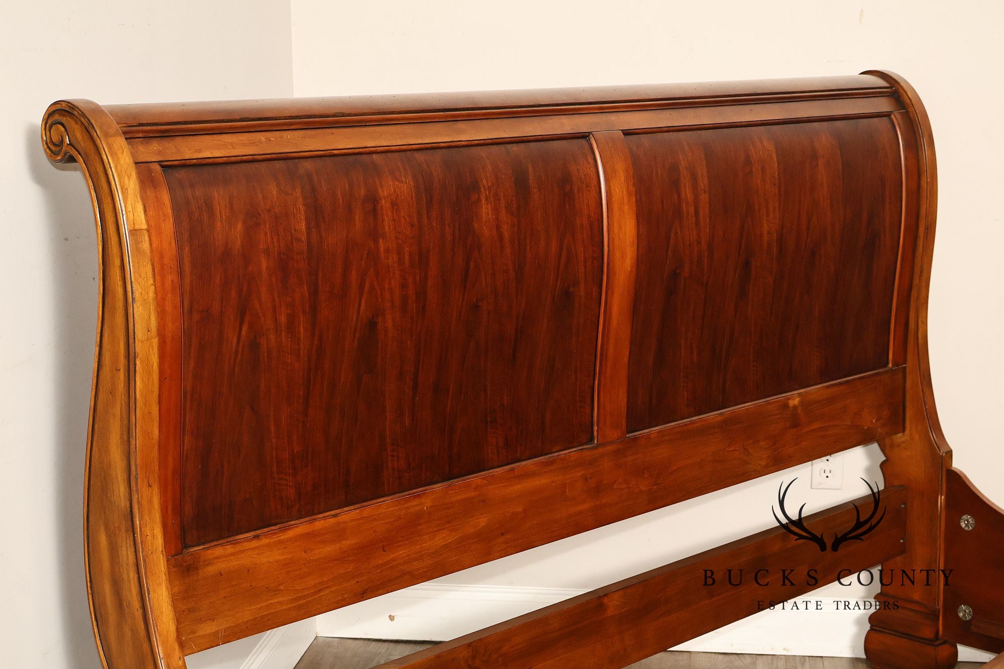 Ethan Allen Tuscany Collection King Size Sleigh Bed