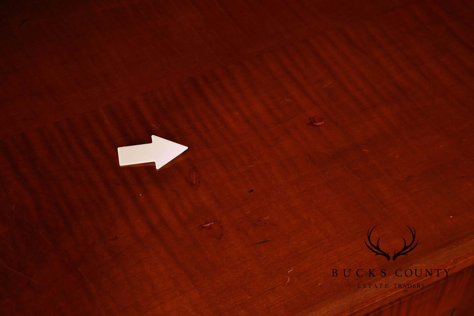 Tiger Maple Custom Step Back Hutch With Upper Open Shelving