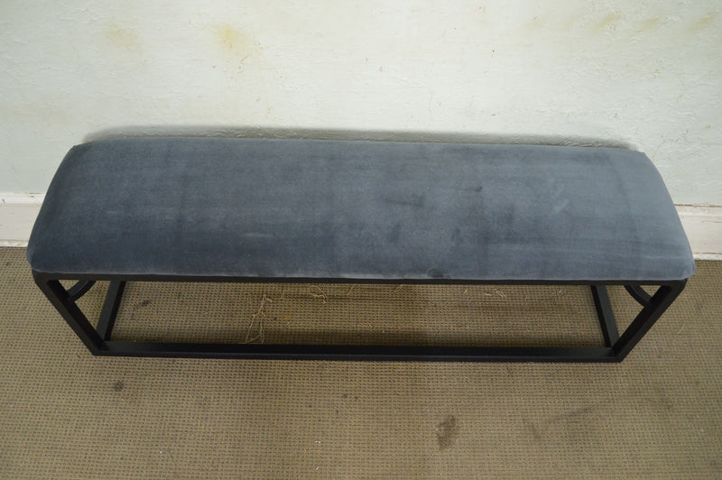 Custom Black Painted Long Bench (B)