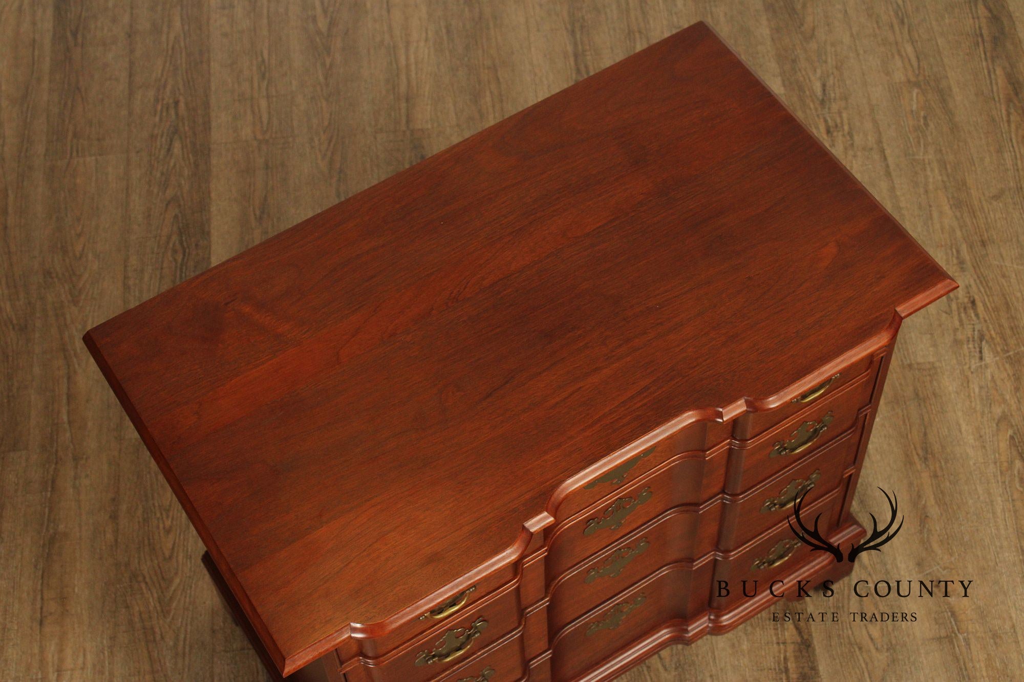 Bartley Collection Mahogany Blockfront Chest of Drawers