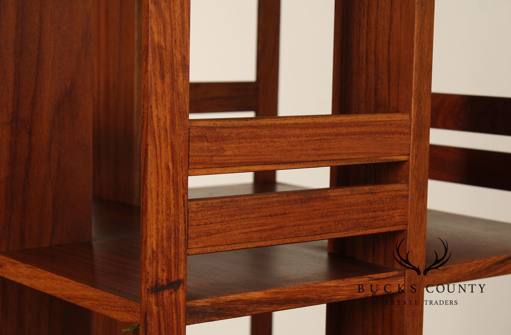 Danish Modern Teak Revolving Bookcase